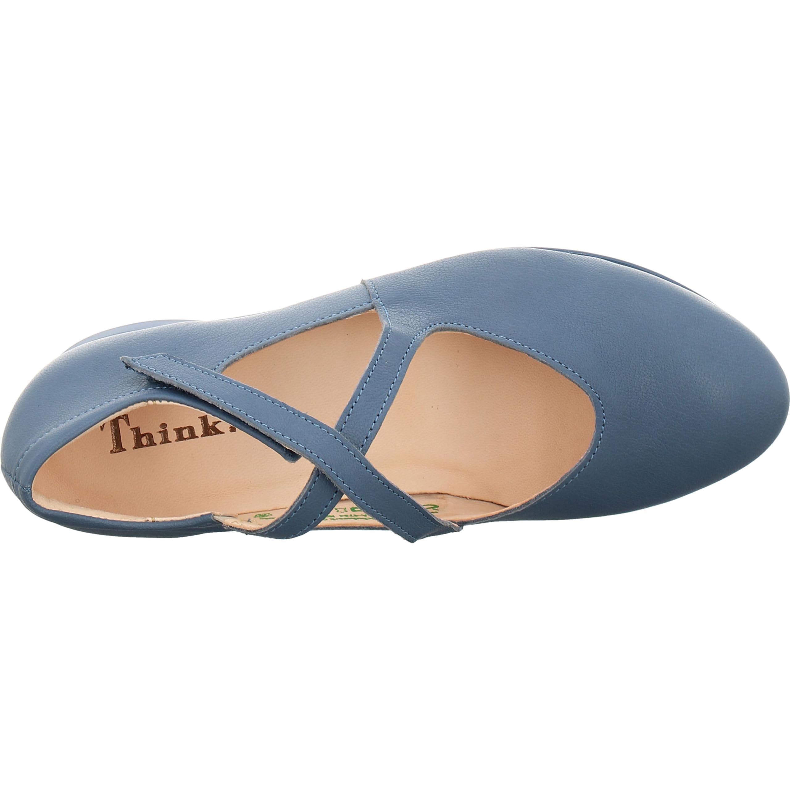 Think Guad2 Ballerine Femme Denim 8020 Cuir