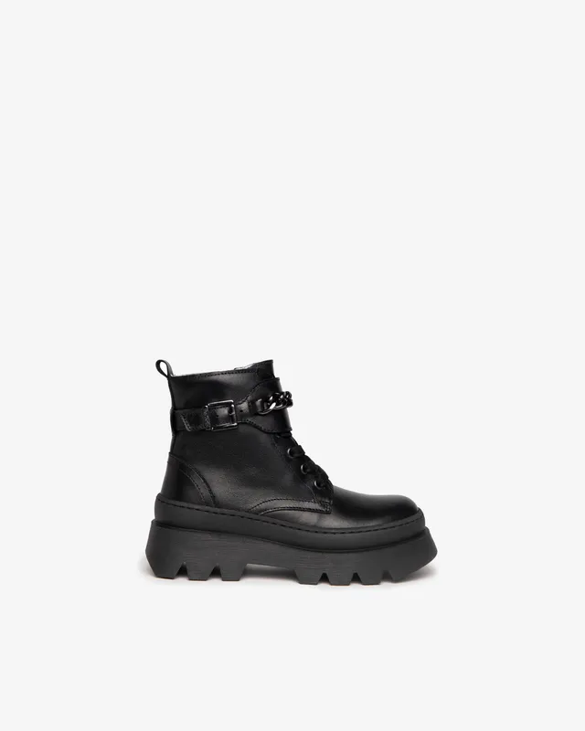 NeroGiardini Teens Bottines Fille Cuir DryGo