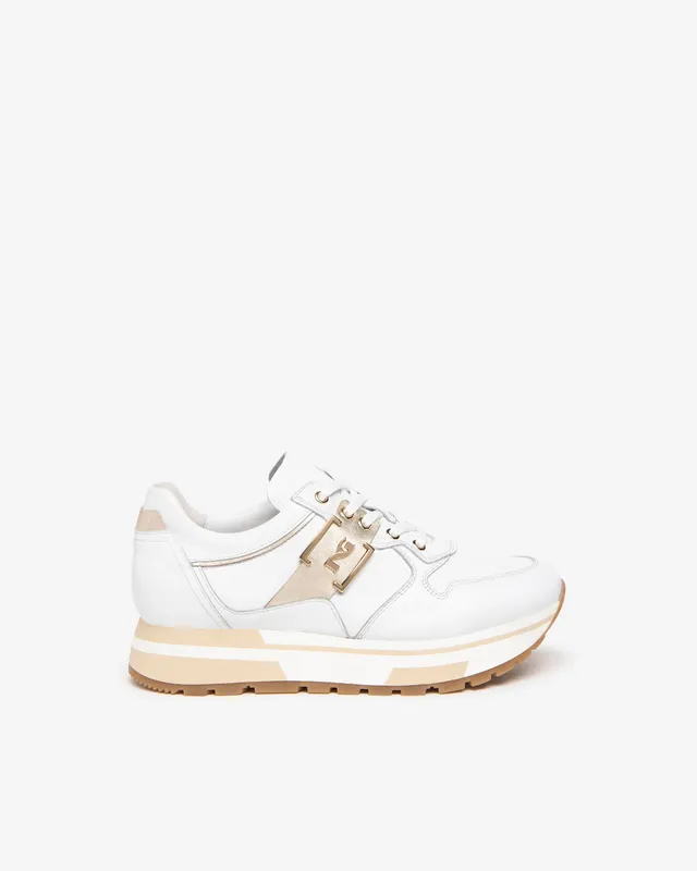 NeroGiardini Sneakers Femme Cuir Confort DryGo