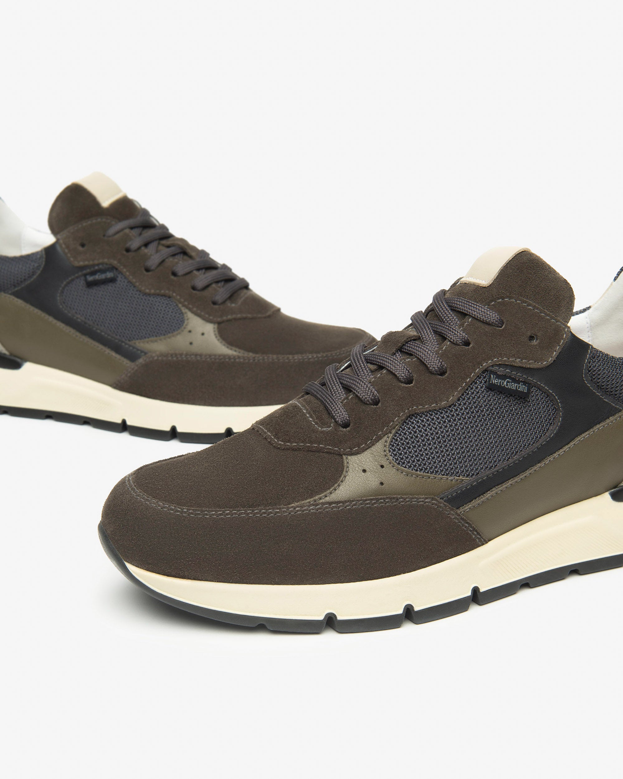 NeroGiardini Sneakers sneakers homme cuir toile 42
