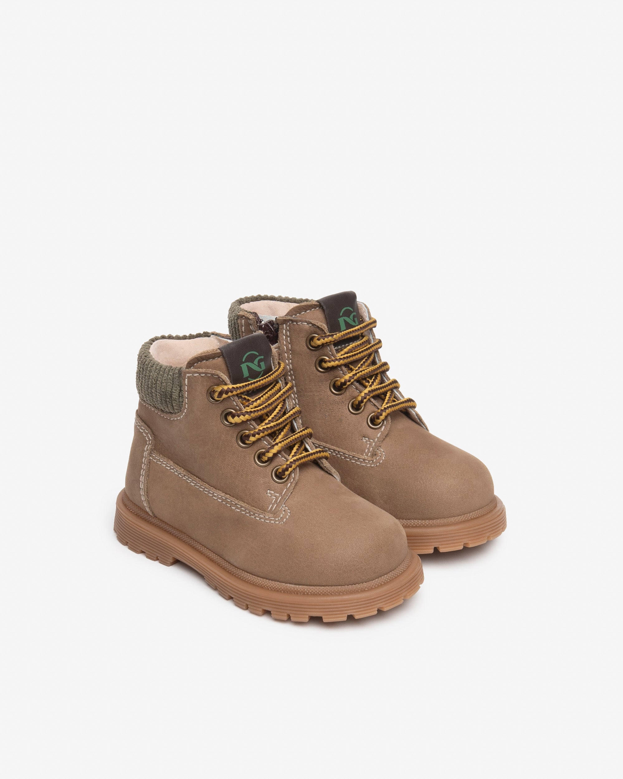 NeroGiardini Bottines Garçon Cuir Tissu Pointure 19-24 Zip