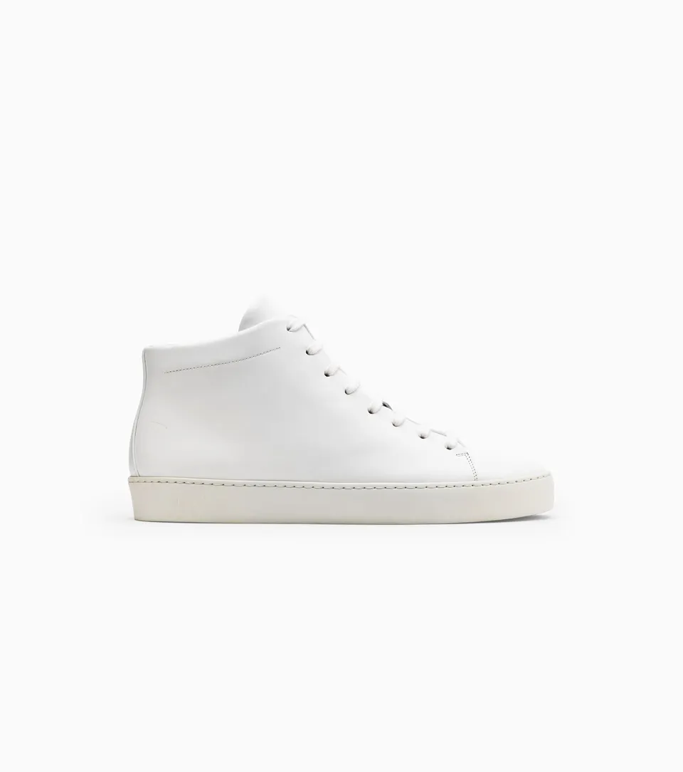 JAK Royal Hi sneakers montantes cuir White unisexe