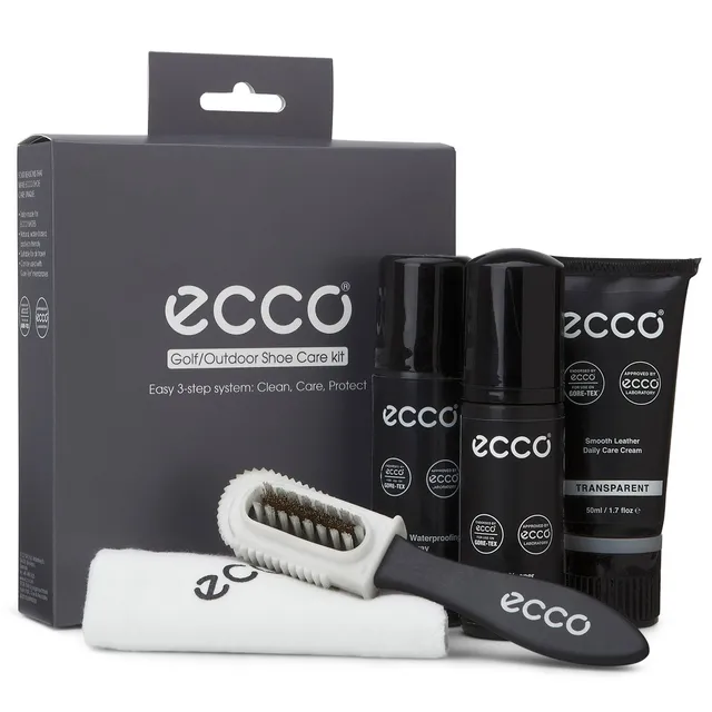 ECCO Kit entretien chaussures cuir transparent 50 ml