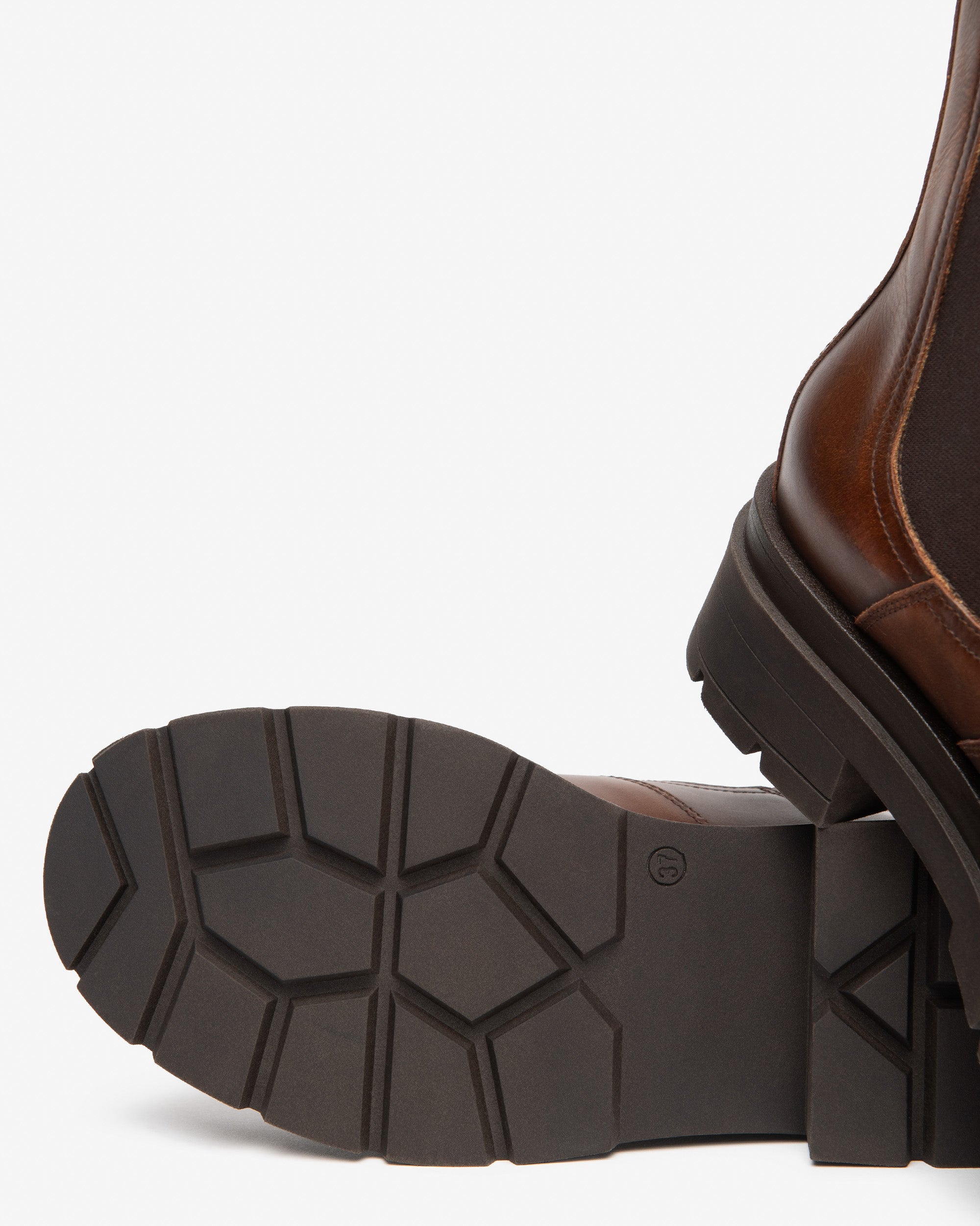 NeroGiardini Bottines Chelsea Cuir Femme Talon 5 cm