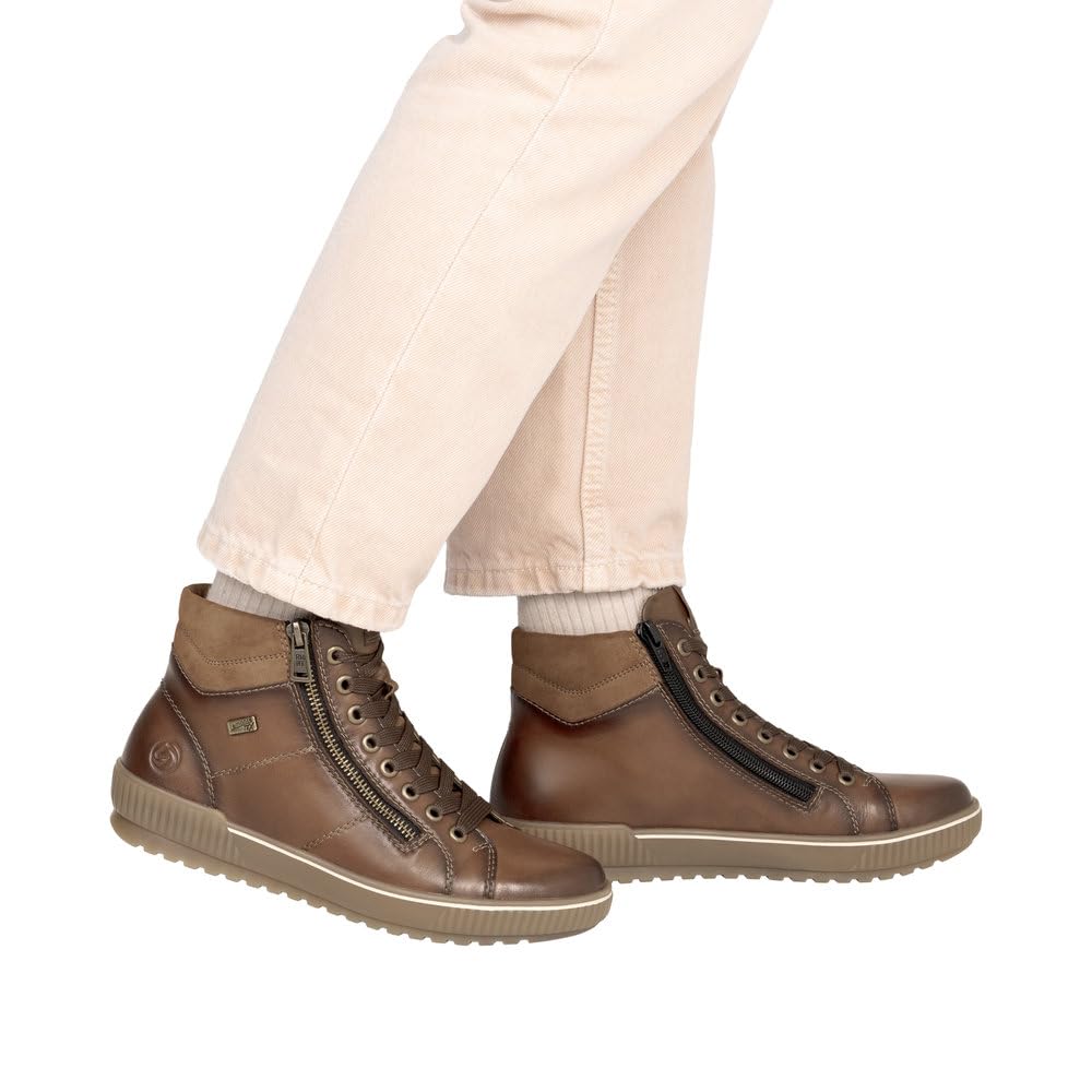 Remonte D0772 Bottes Lacets Femme Marron 39 EU Tex