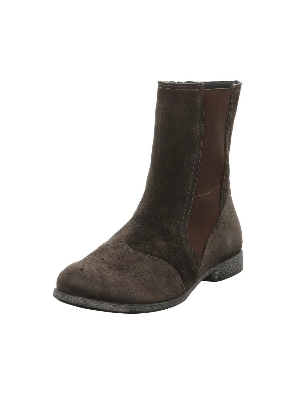 Think Agrat Bottine Femme Noir Combi 41 EU Cuir Confort