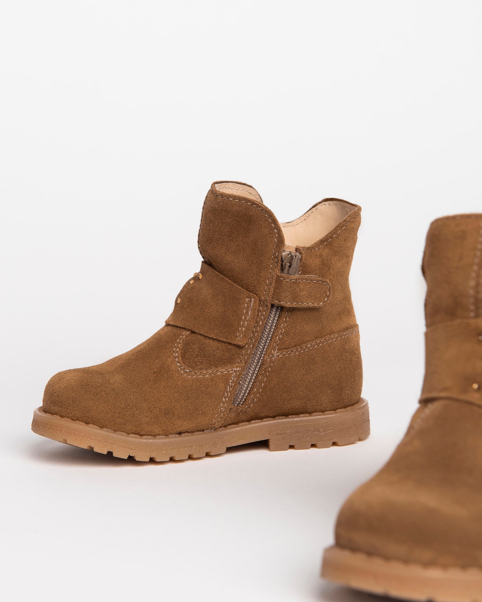 NeroGiardini Bottines Baby fille cuir velours 19-24