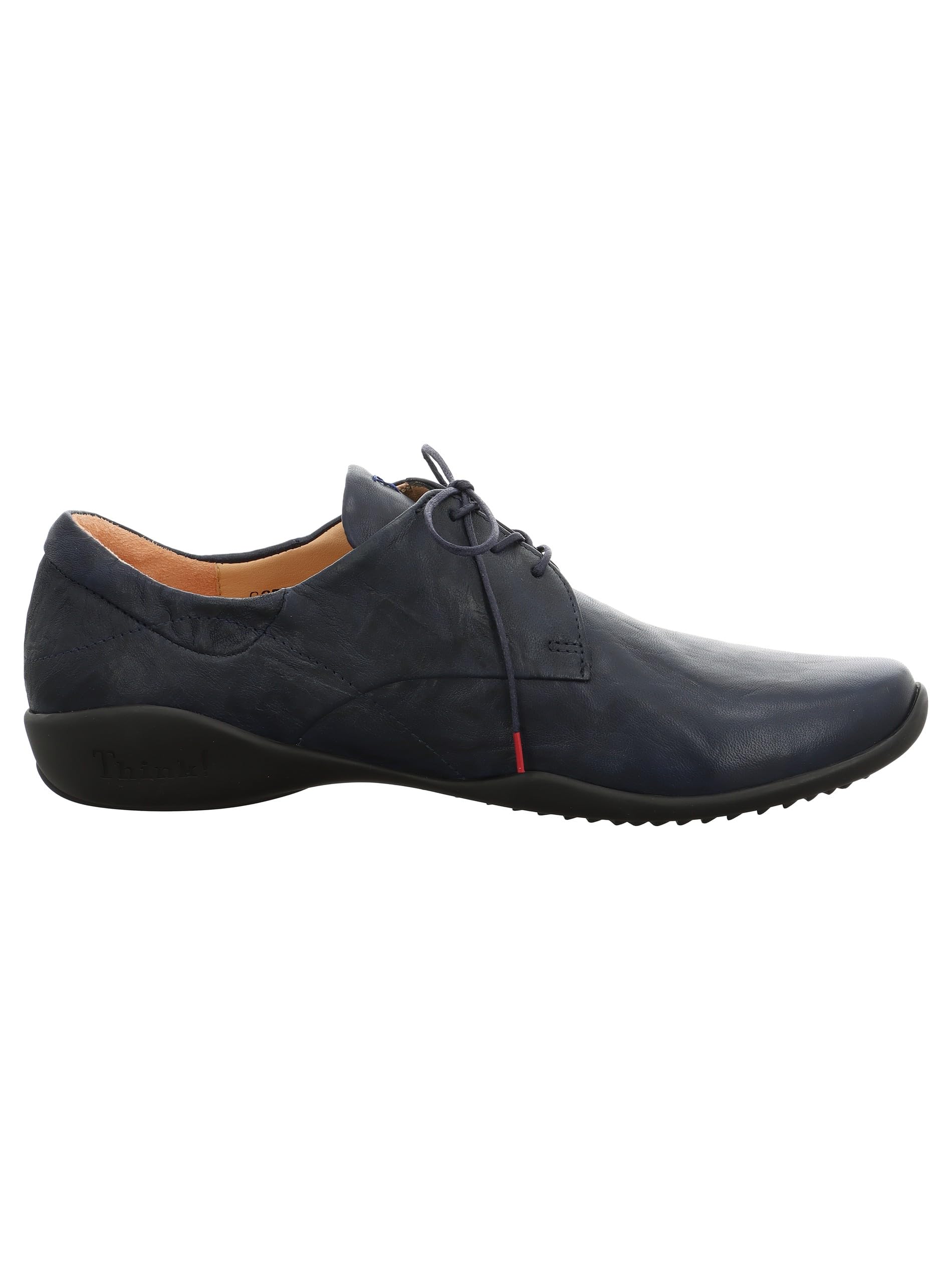 Think Stone chaussures basses cuir bleu marine 42 EU homme