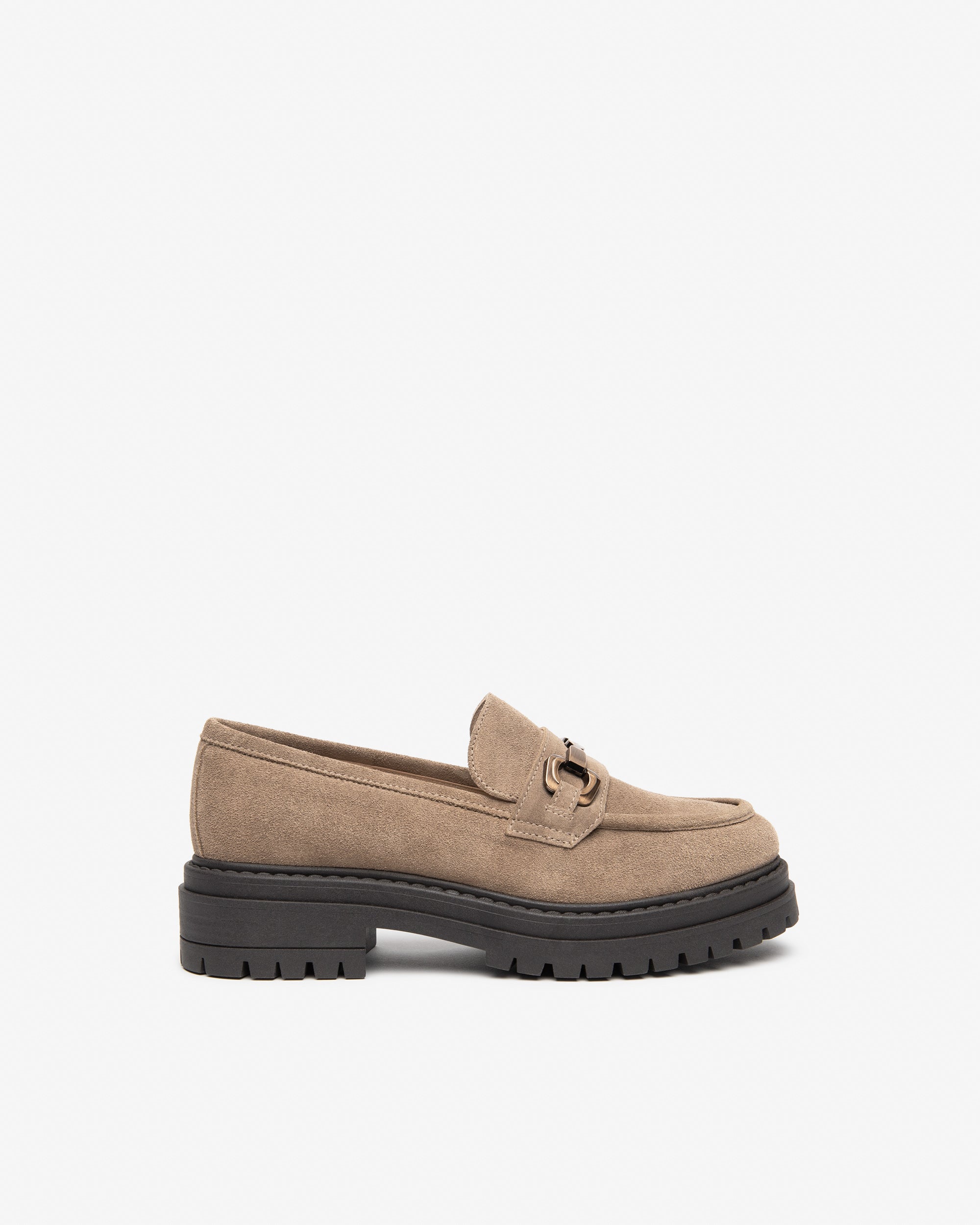 NeroGiardini Mocassins Femme Daim Talon 40mm Ornement