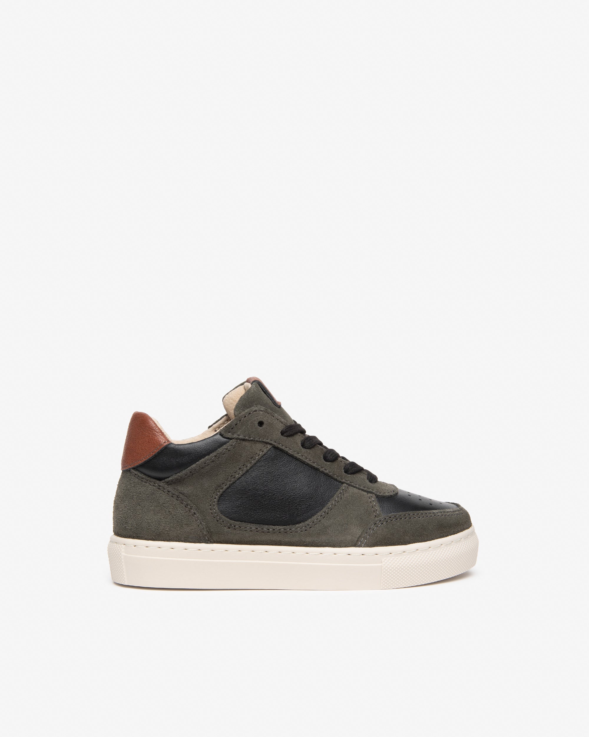 NeroGiardini Sneakers Garçon Cuir Baskets Lacets 34