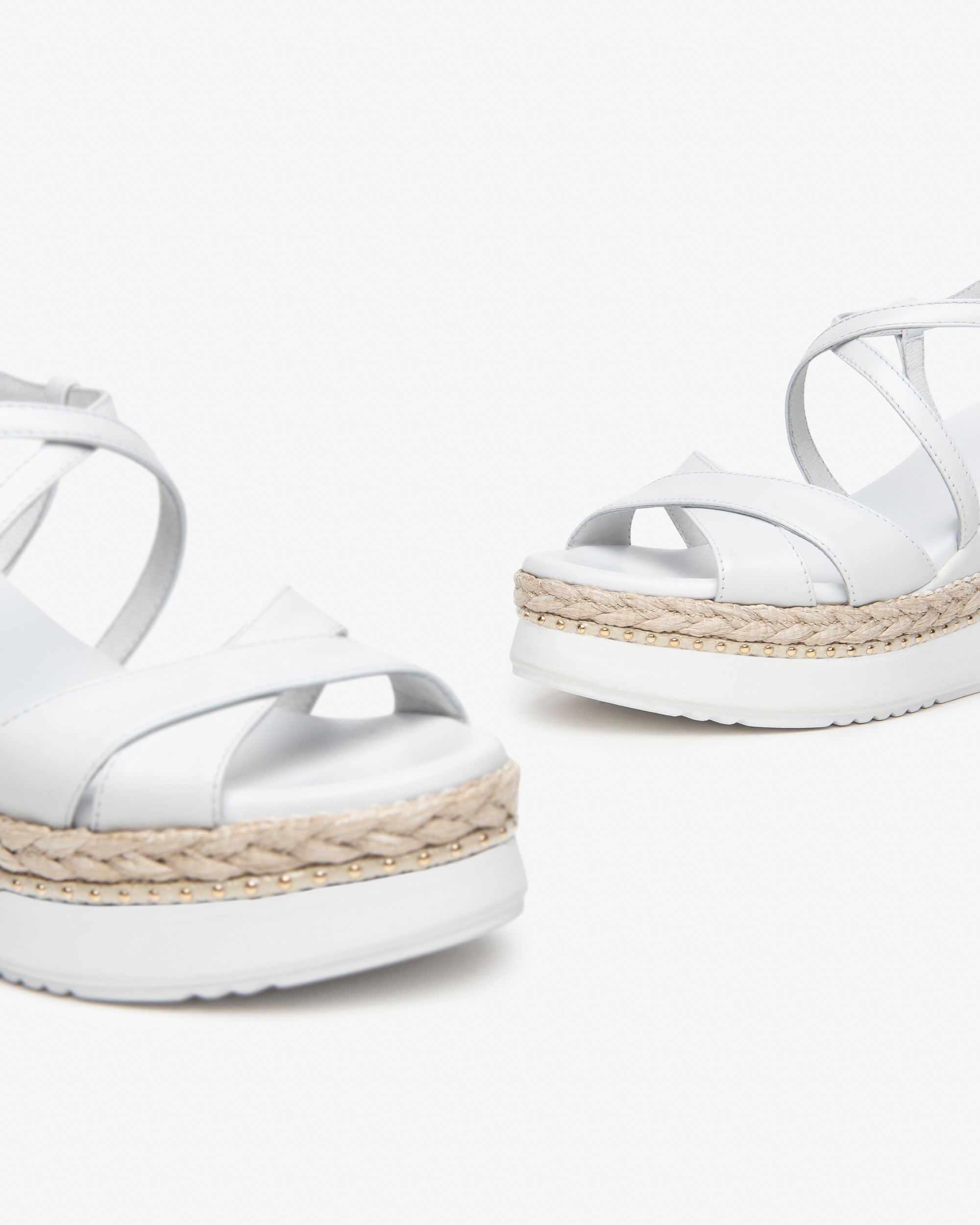 NeroGiardini Sandales femme cuir Made in Italy