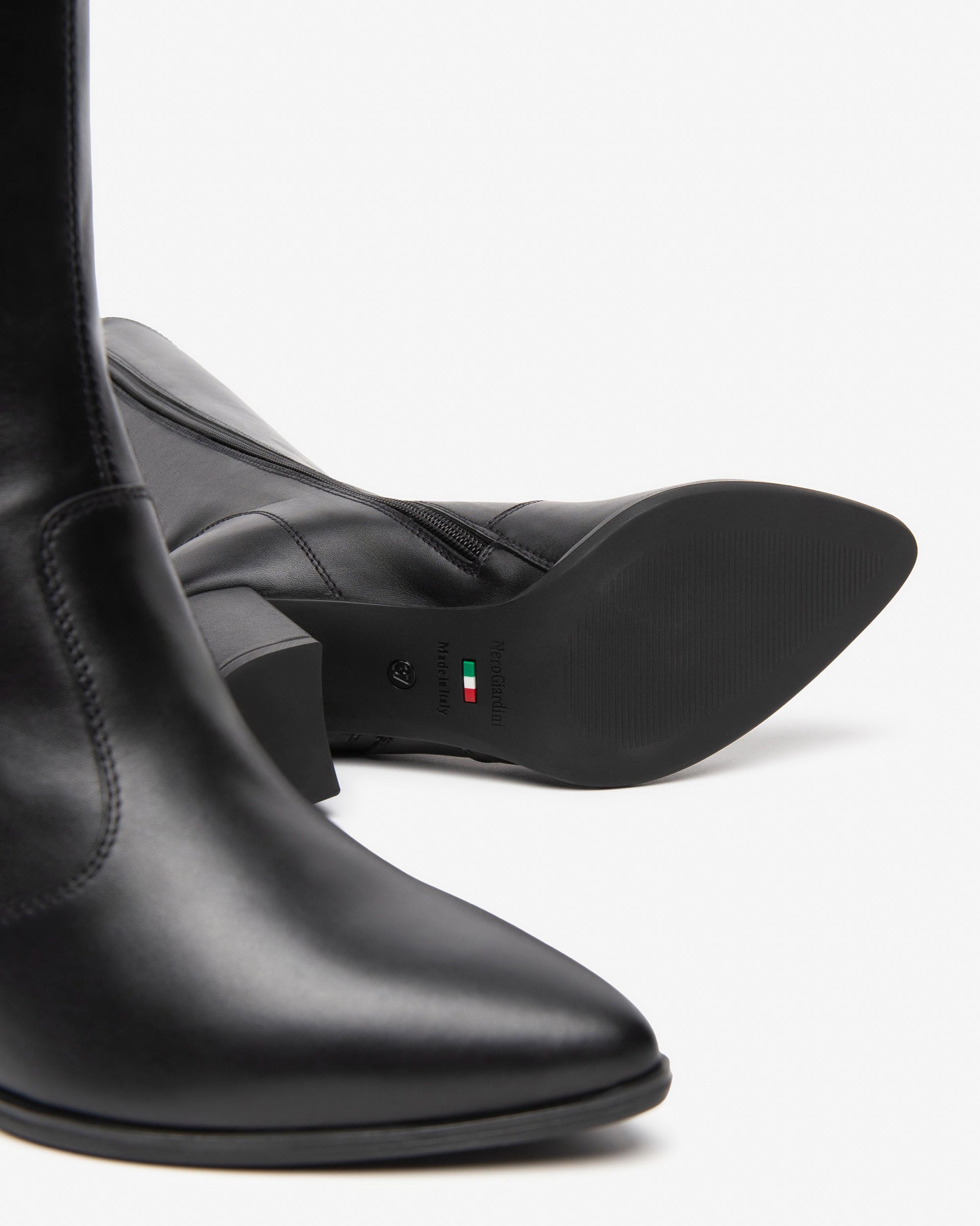 NeroGiardini Bottes bottes cuir femme ville