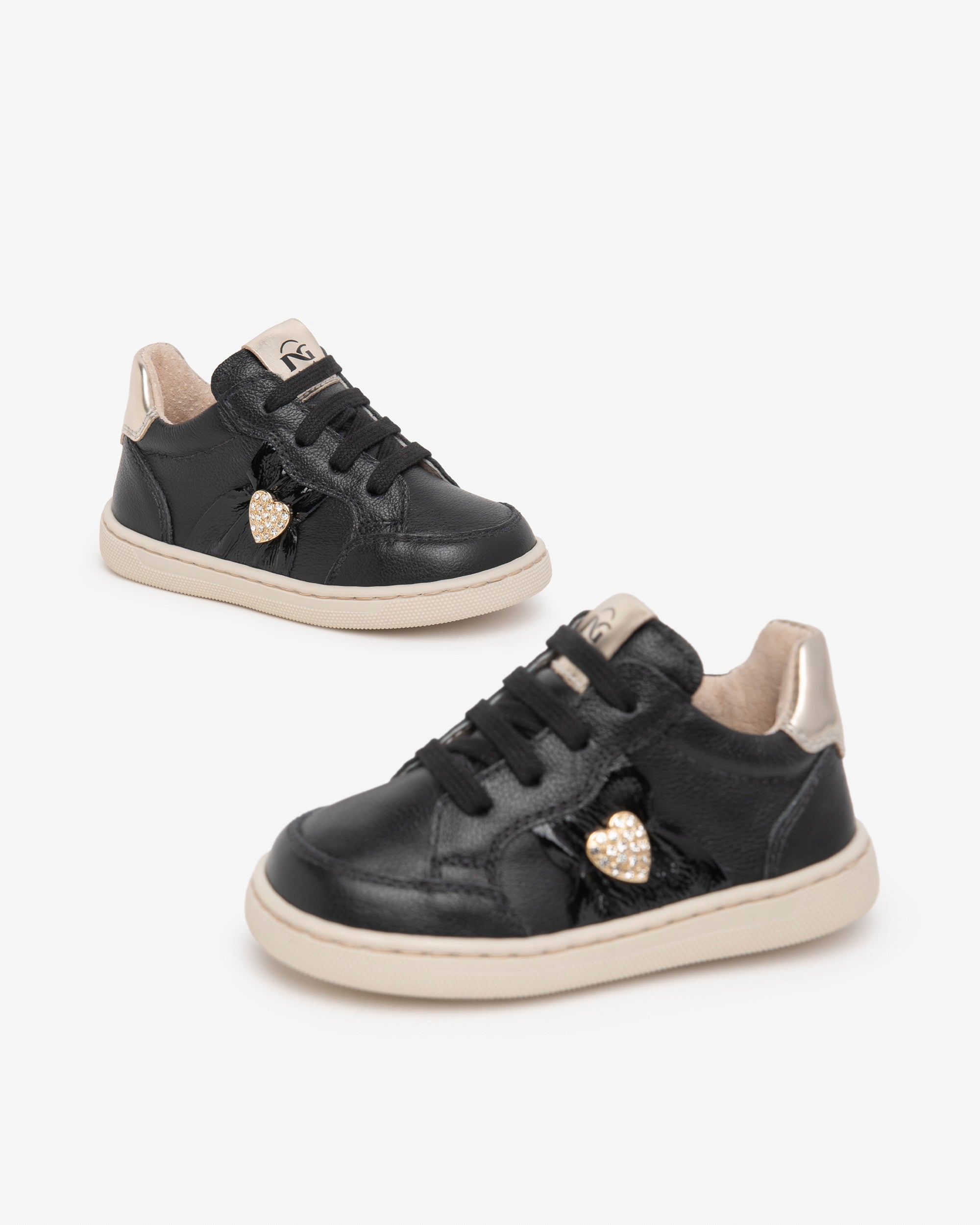 Nerogiardini Sneakers Junior Fille Cuir 19-24 Zip