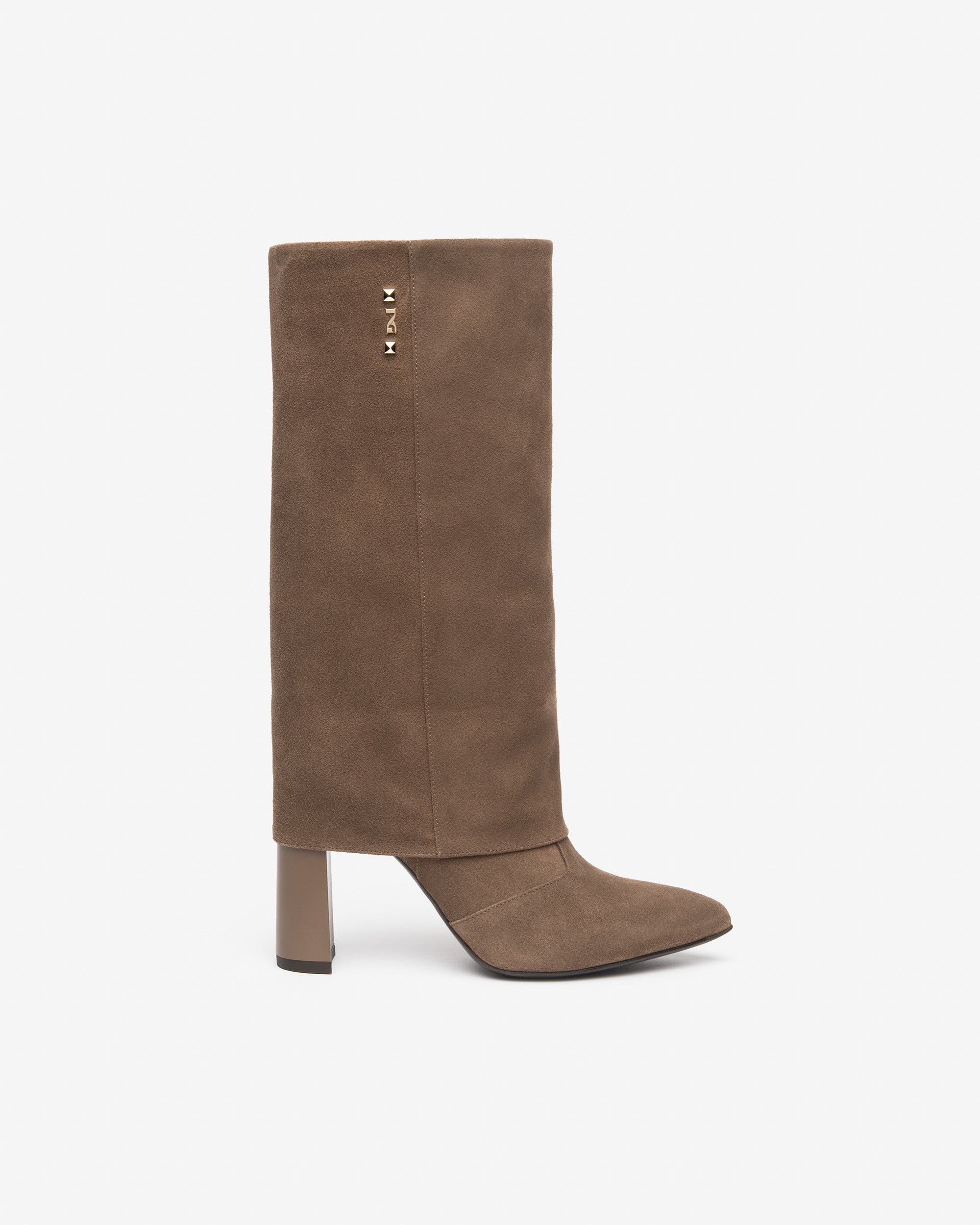 NeroGiardini Bottes Femme Daim Talon 95 mm