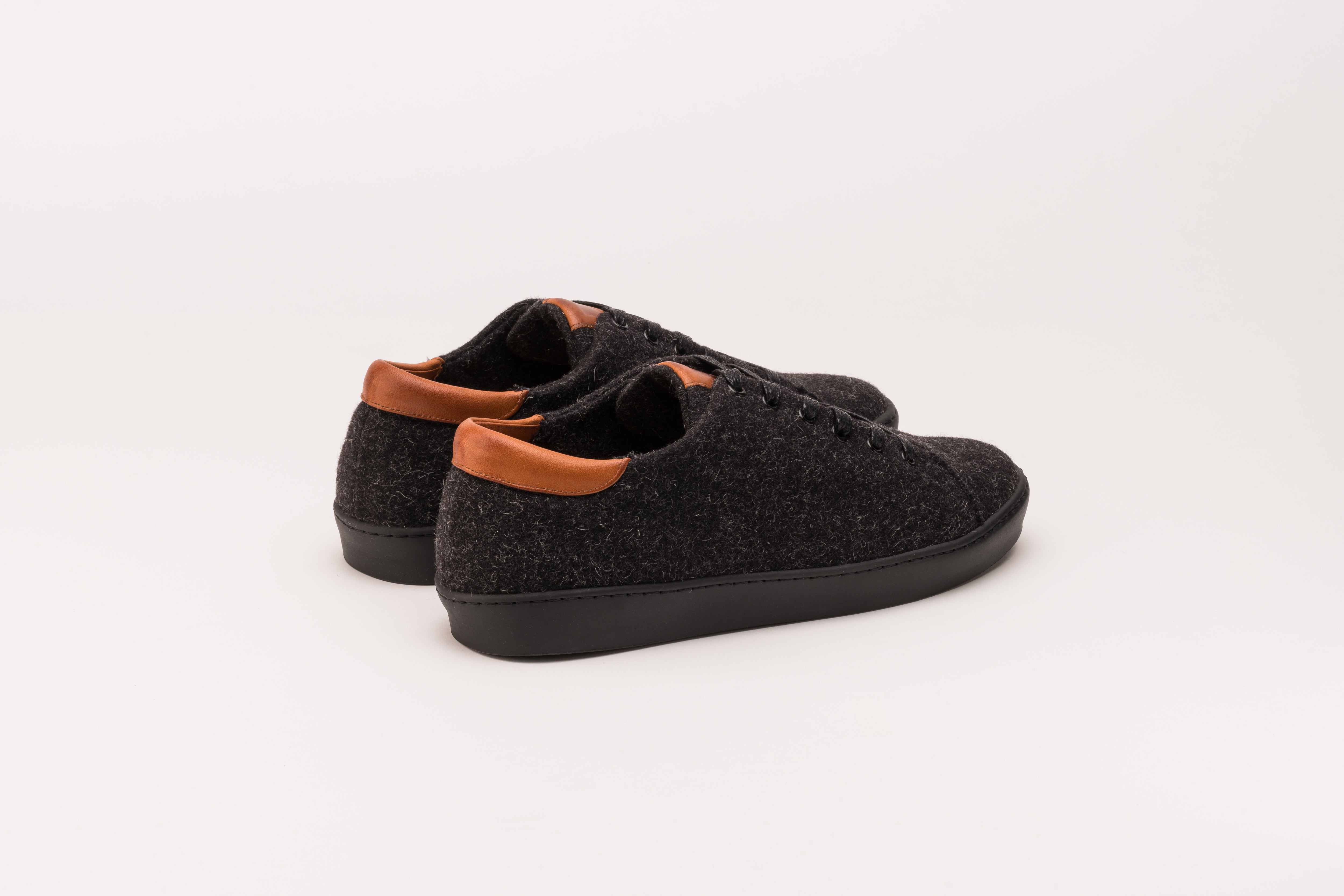 JAK Hygge Anthracite sneakers feutre laine pointure 35-46