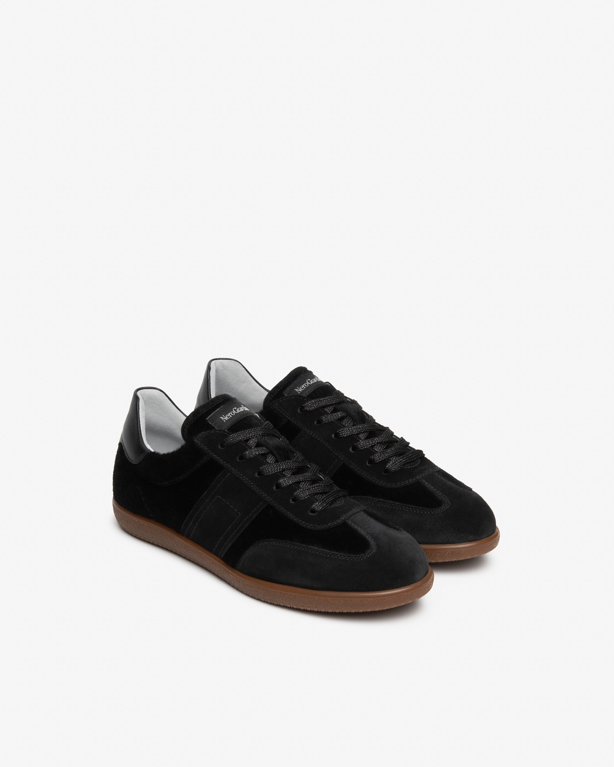 NeroGiardini Sneakers Technique Daim Cuir Femme