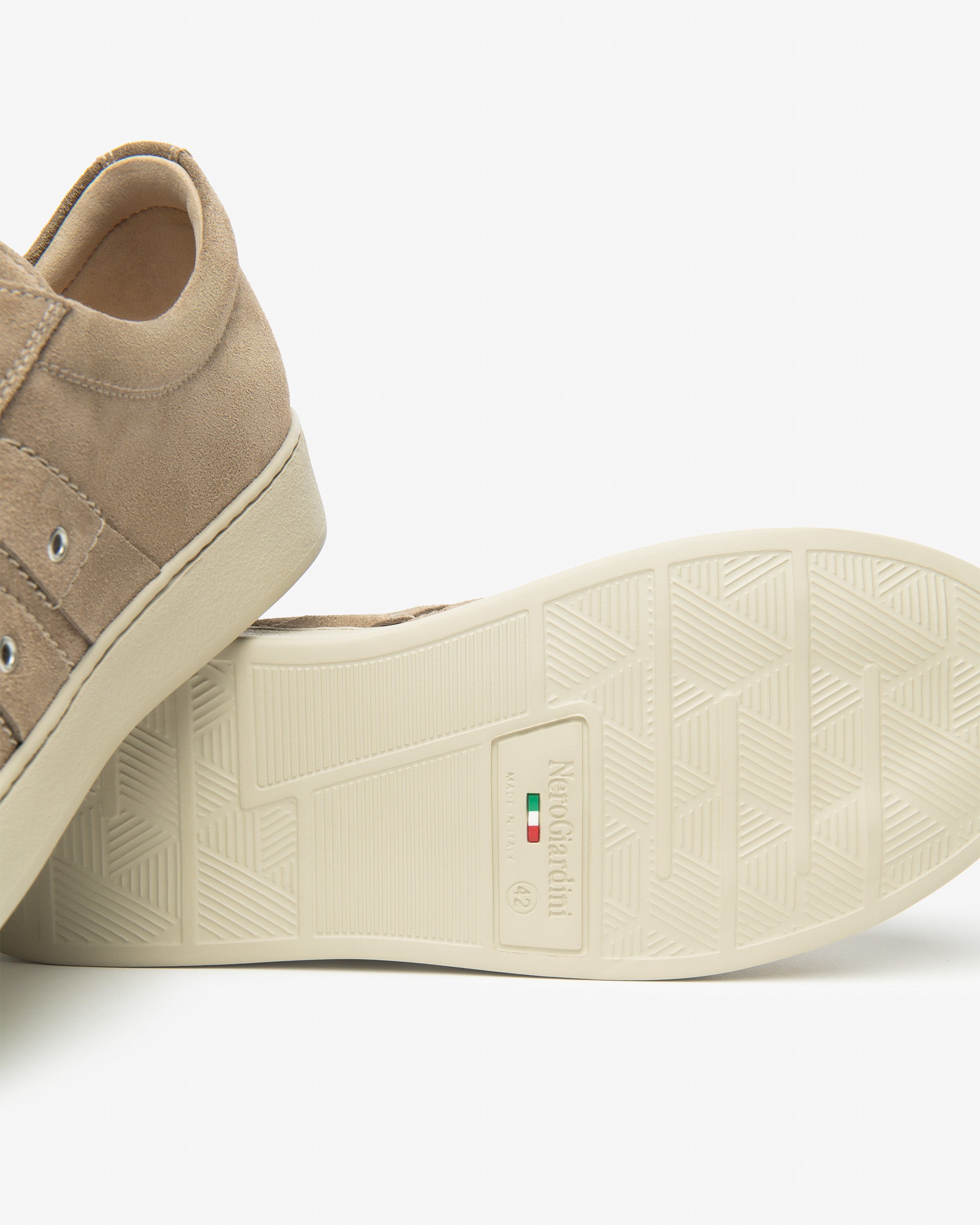NeroGiardini Sneakers Homme Cuir Velours