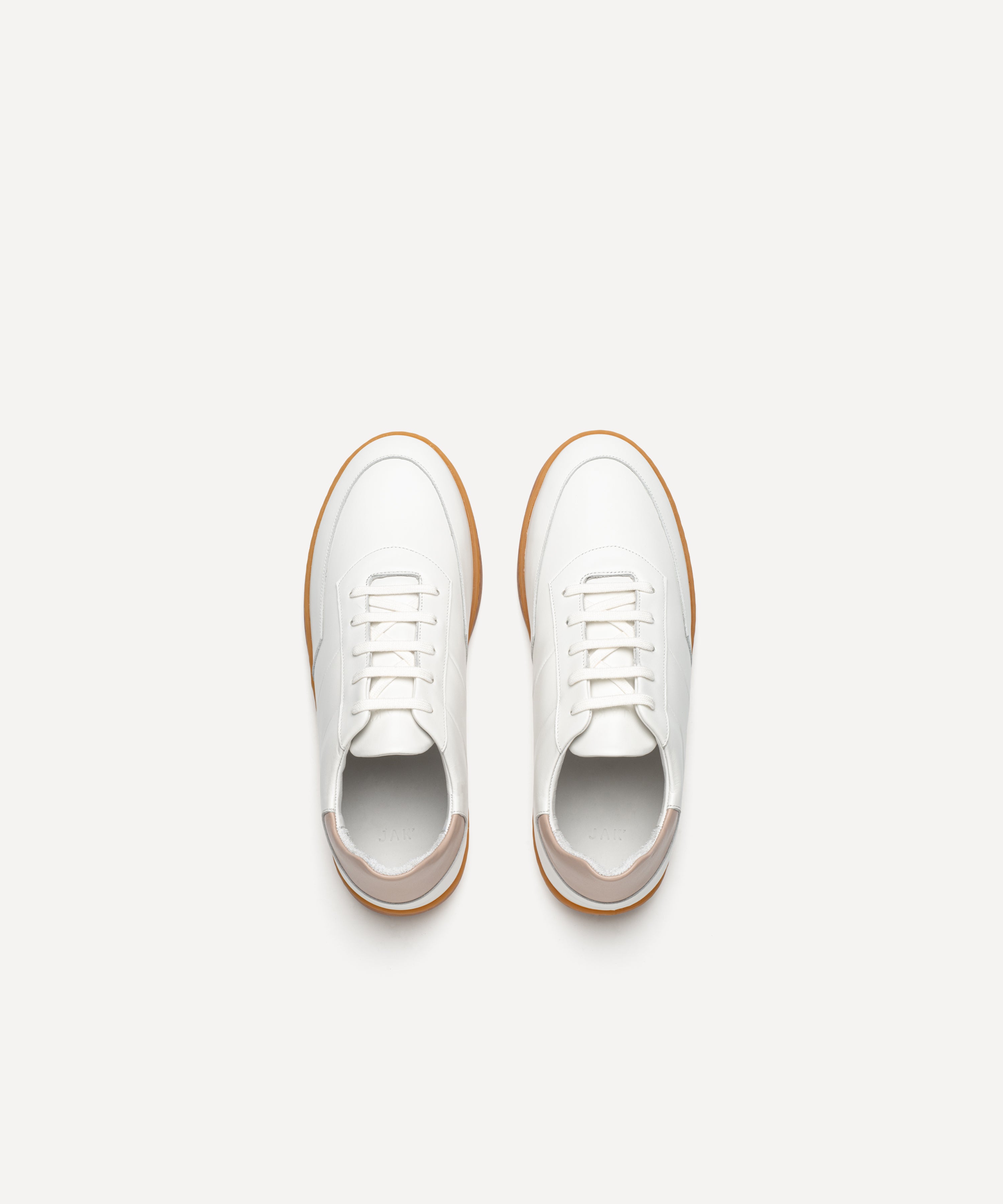 JAK Atlas II White Nude sneakers cuir pointure 37-46