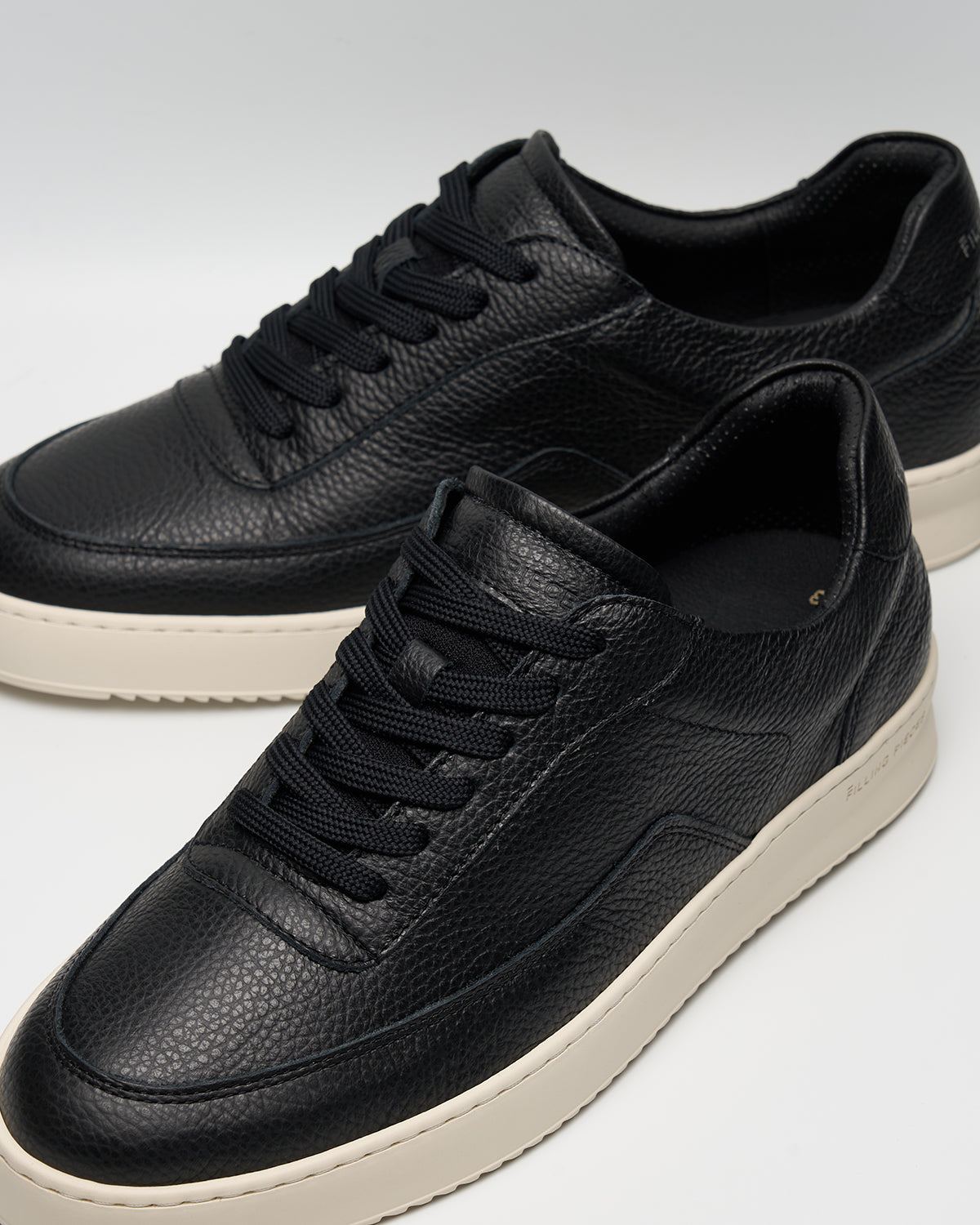 Filling Pieces Mondo Grain sneakers cuir noir homme
