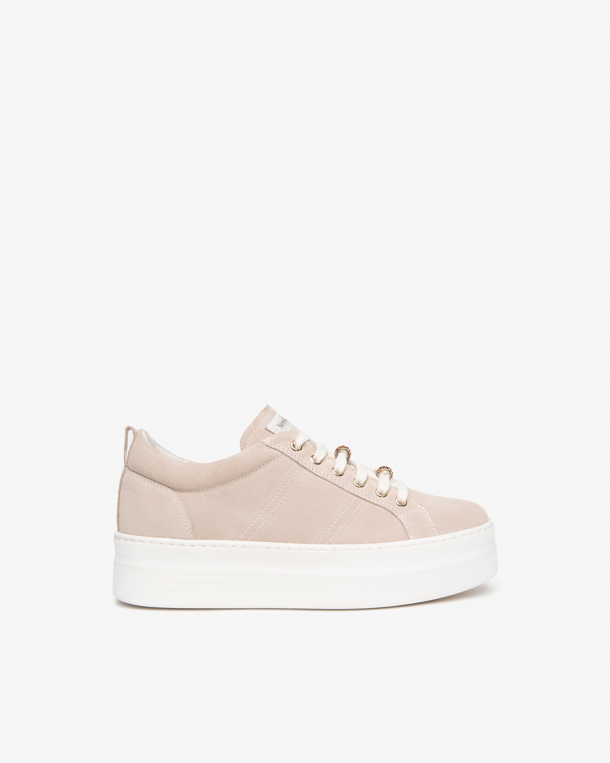 NeroGiardini Sneakers Baskets Femme Cuir Velours Confort