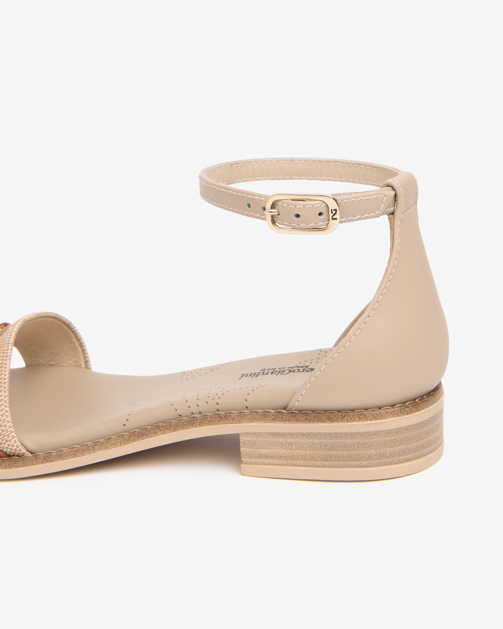 NeroGiardini Sandales Femme Cuir et Toile 35-41 Confort