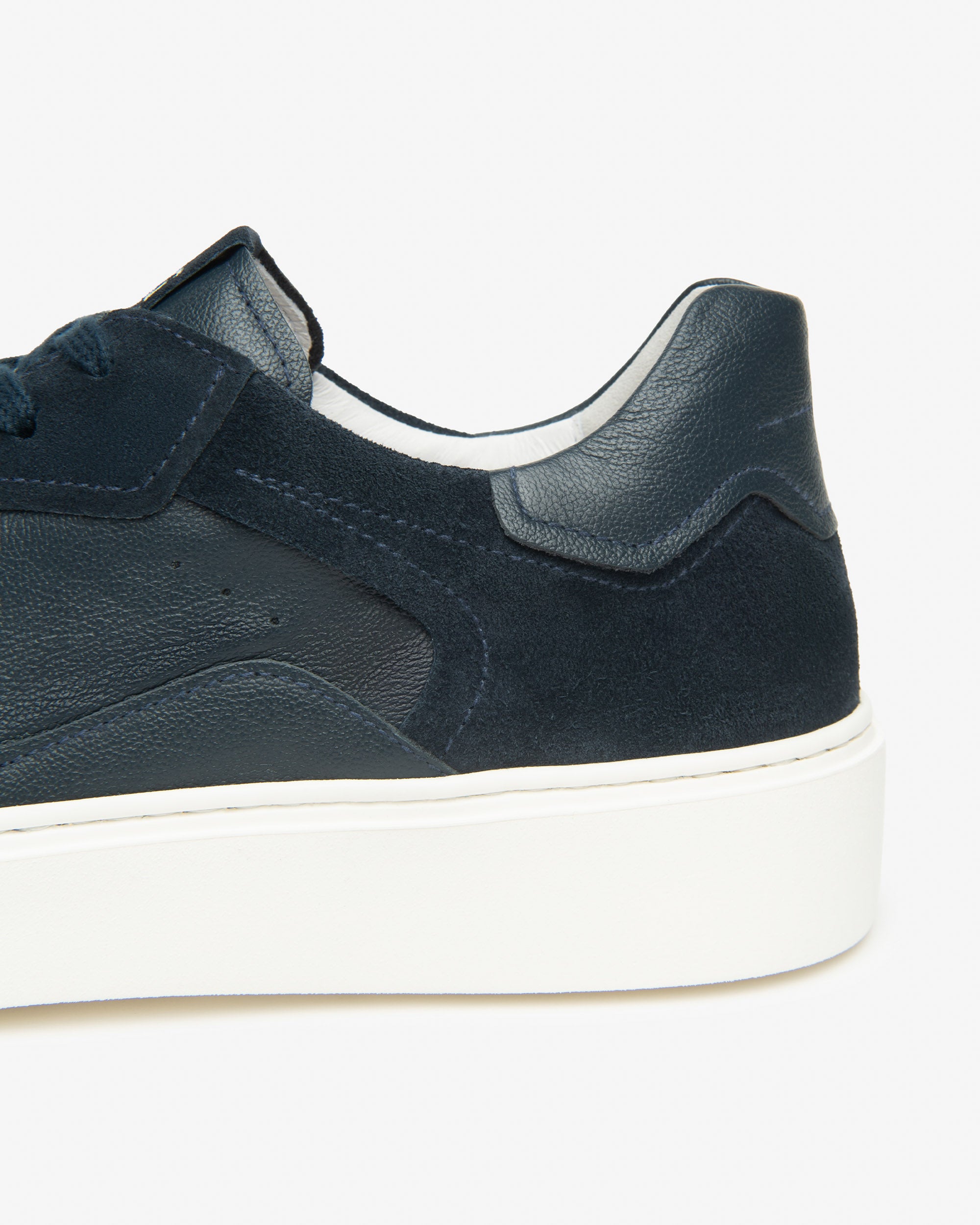 NeroGiardini Sneakers baskets homme cuir et velours ville