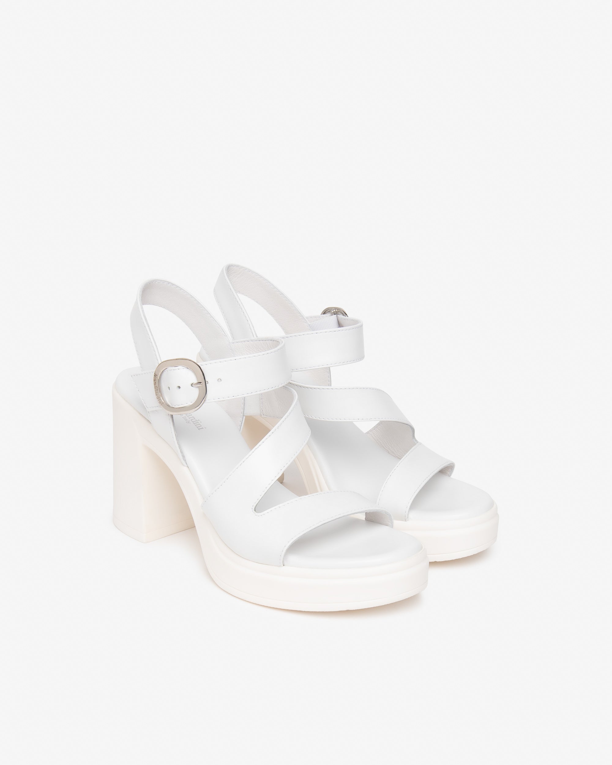 NeroGiardini Sandales Sandales Cuir Femme Confort Ville