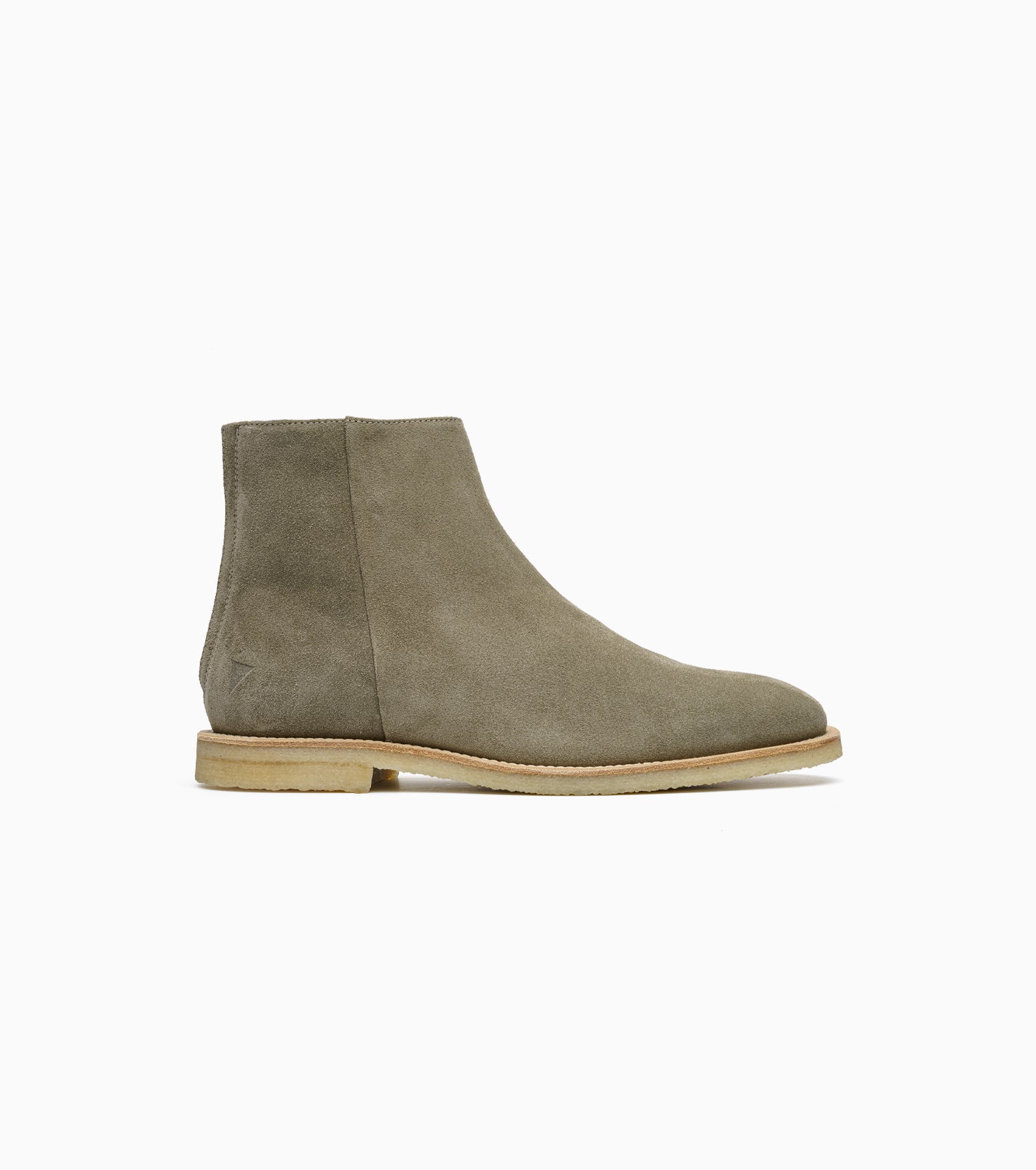 JAK Villa bottines suède truffle 43 zip unisexe