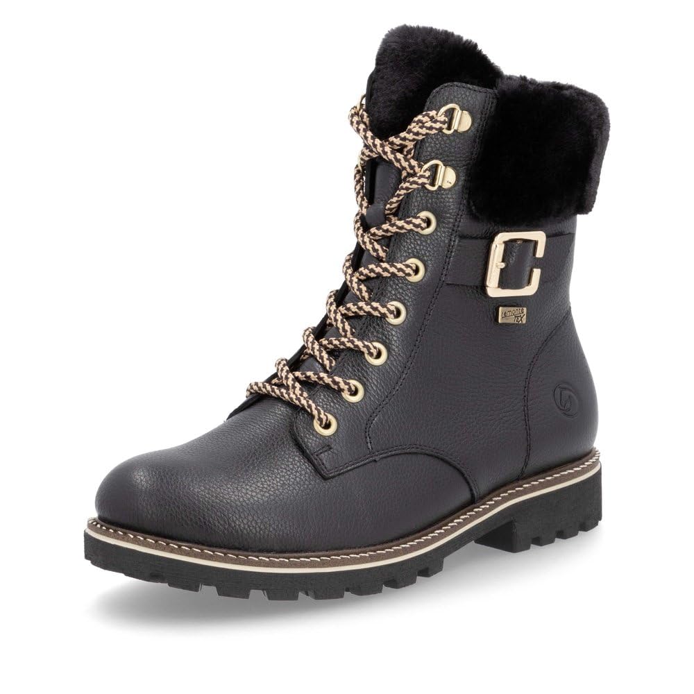 Remonte D8481 bottines femme noir 39 cuir chaud