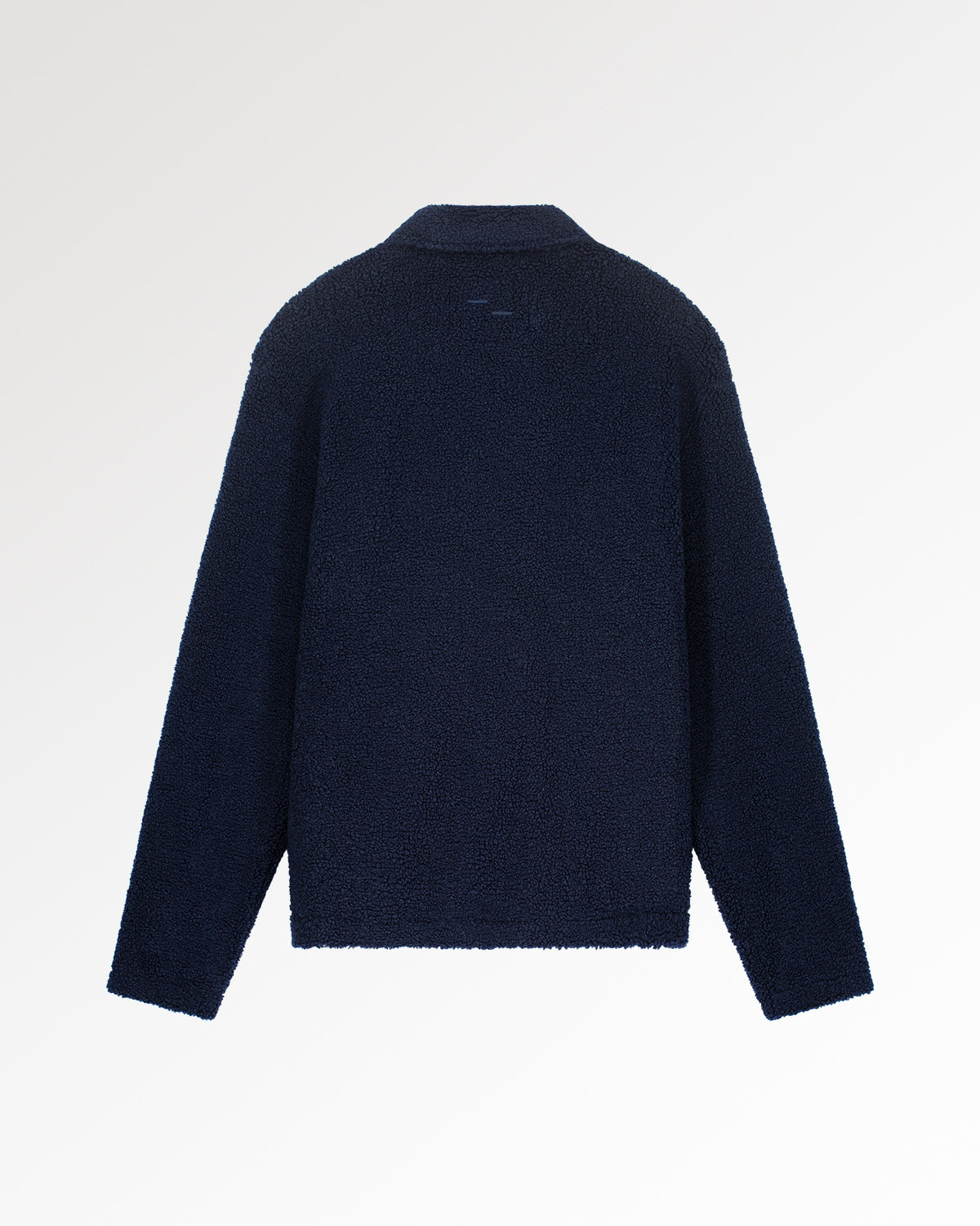 Filling Pieces Coach Jacket Sherpa veste bleue sherpa