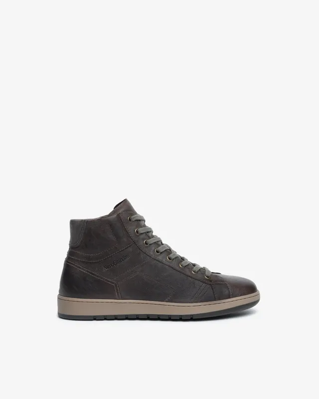 NeroGiardini Sneakers Montantes Homme Cuir Basket Hiver