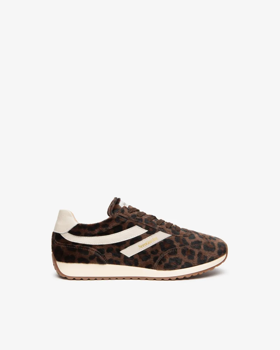 NeroGiardini Sneakers sneakers femme léopard cuir 35-41