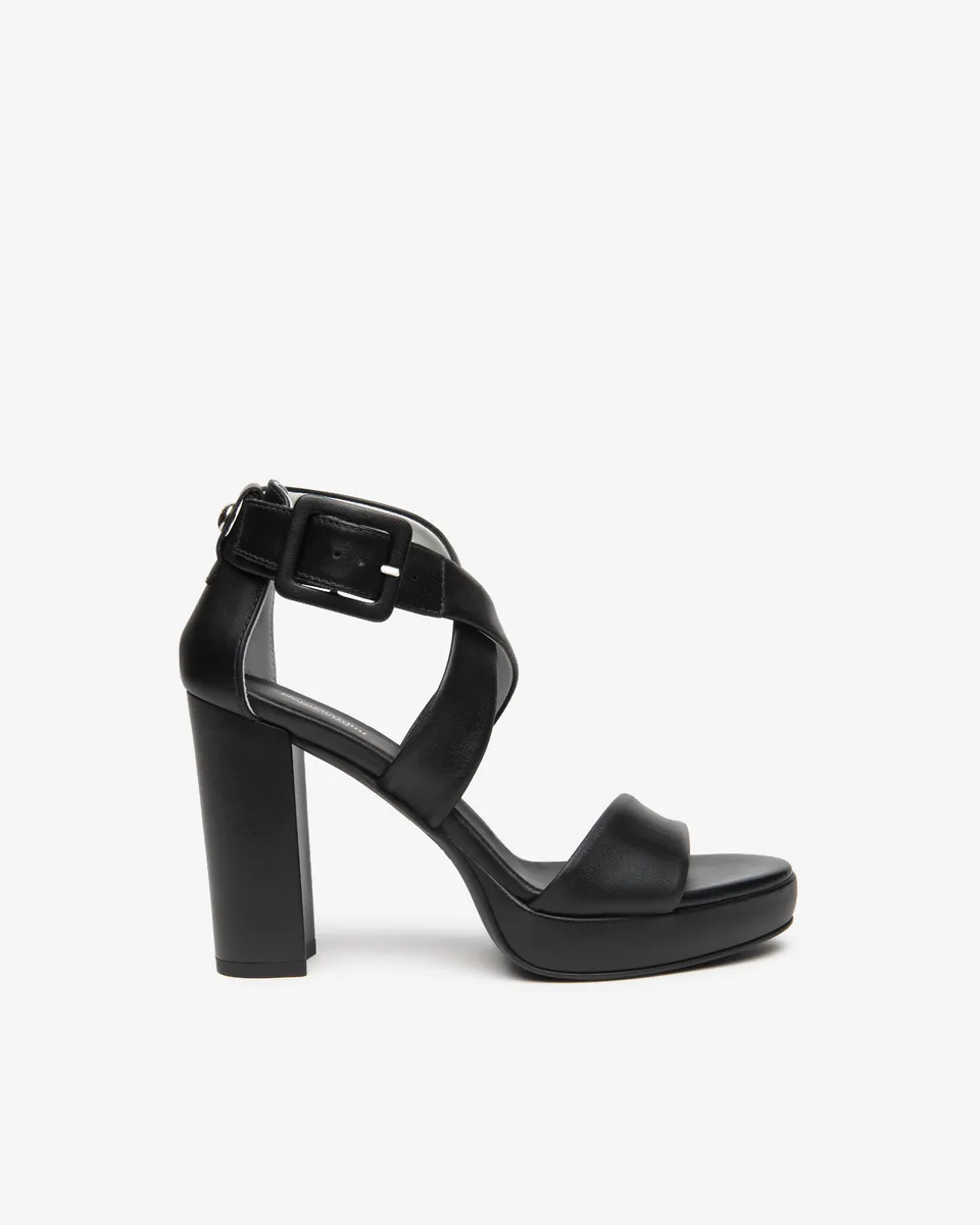 NeroGiardini Sandales Femme Cuir Made in Italy Été