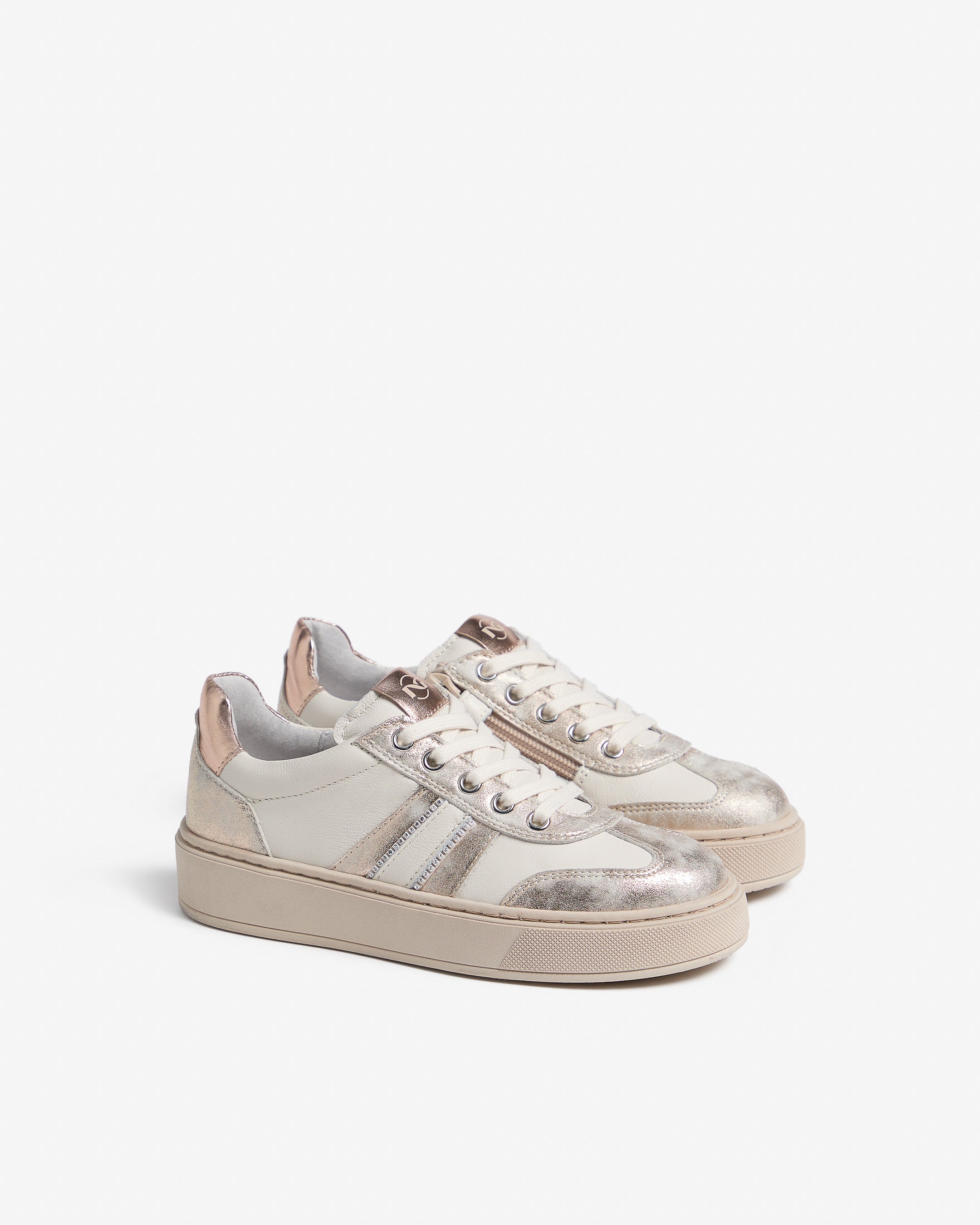 NeroGiardini Sneakers Teens Fille Cuir Respirant DryGo