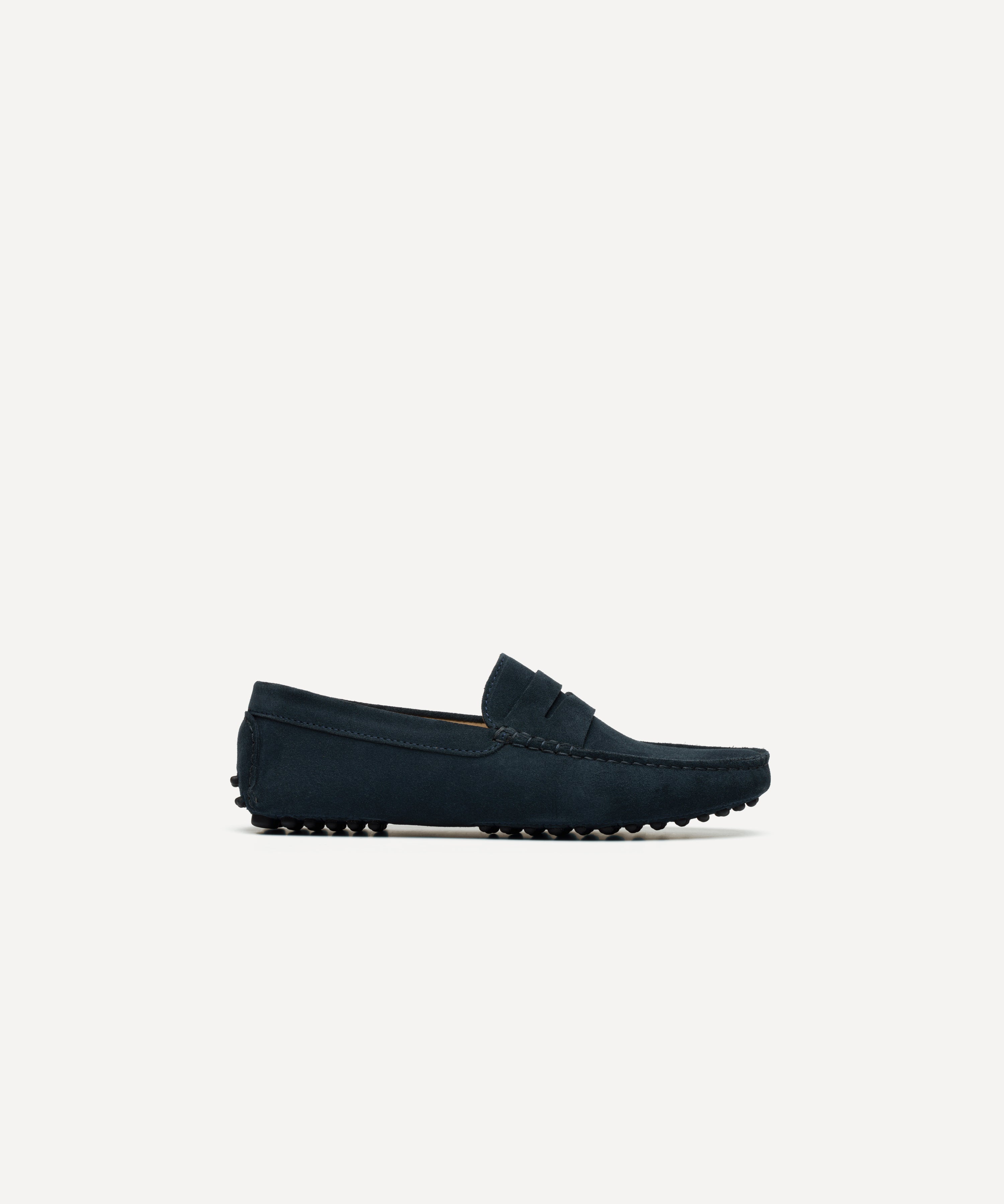 JAK Strada SD mocassins daim bleu marine