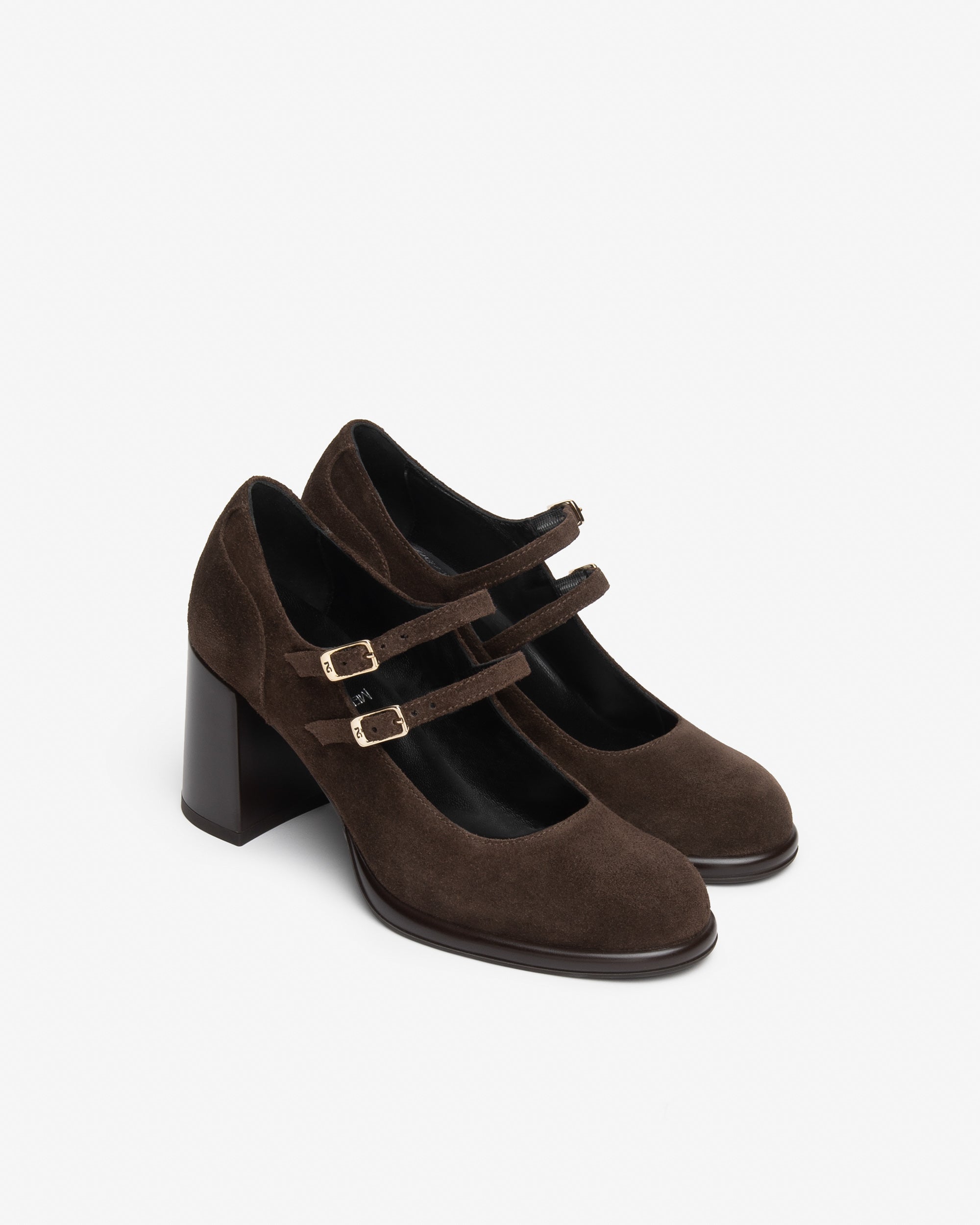 NeroGiardini Babies Femme Cuir Velours Talon 80