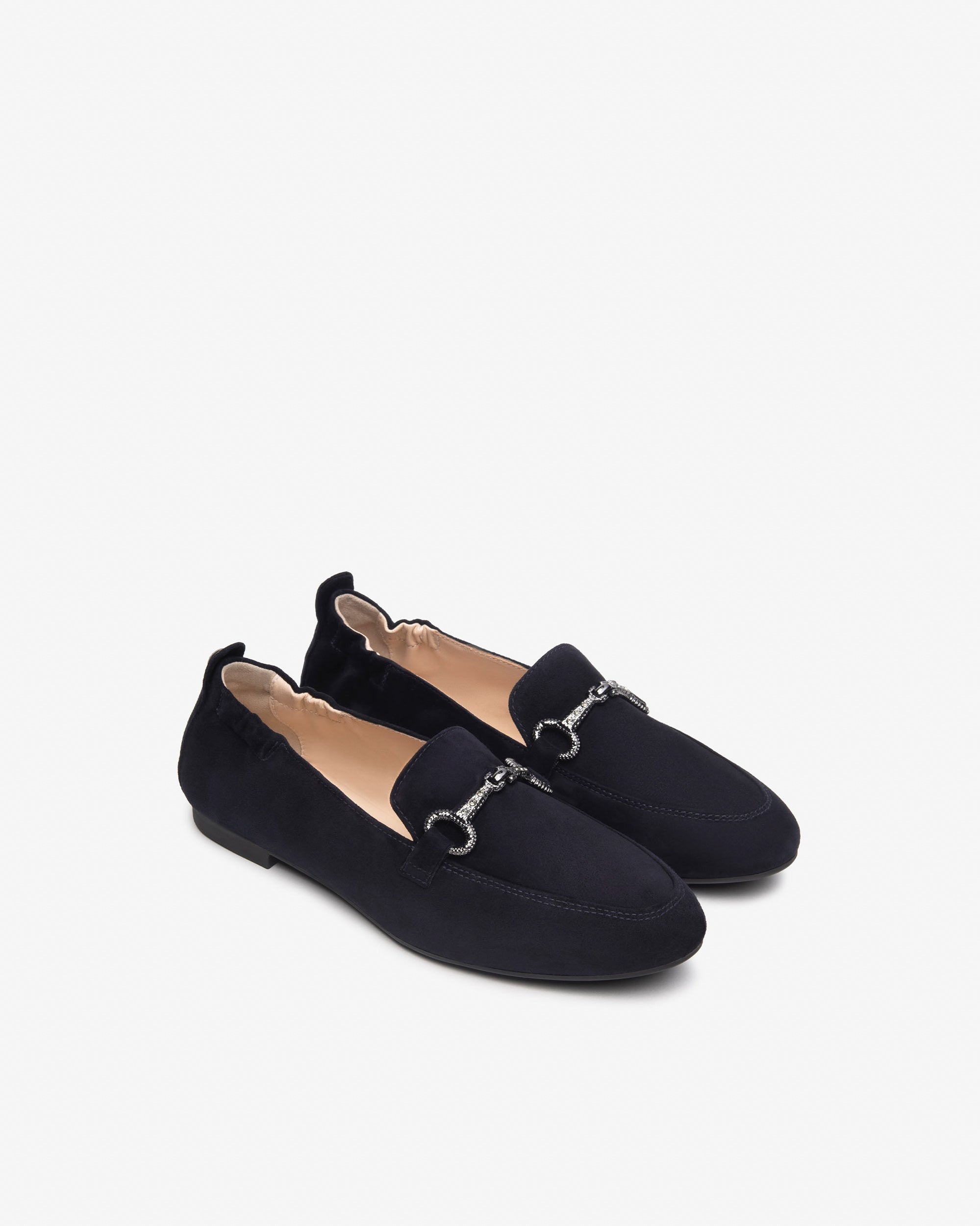 NeroGiardini Mocassins Femme en Cuir Velours Confort