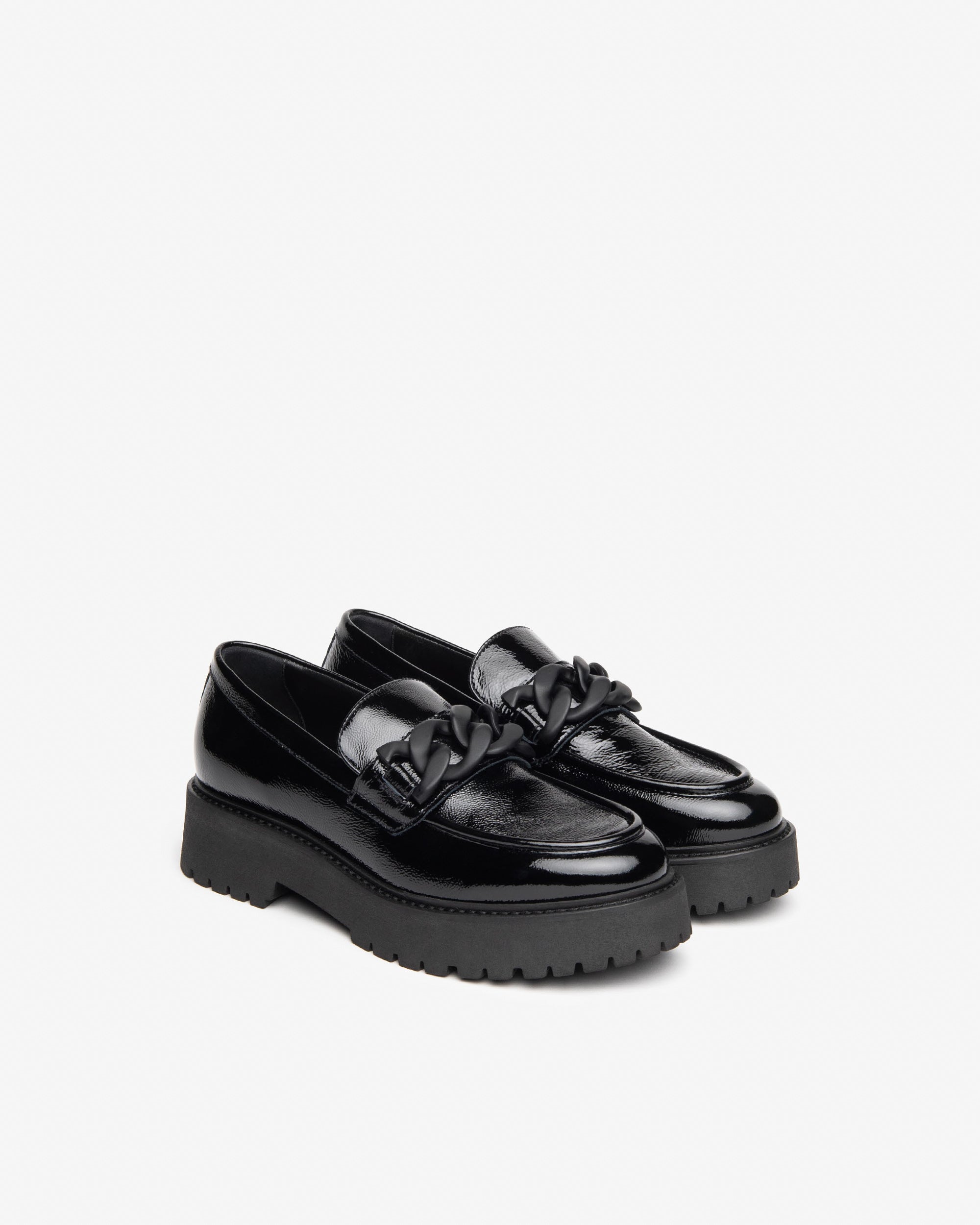 NeroGiardini Mocassins Femme en Vernis Loafers Brillants