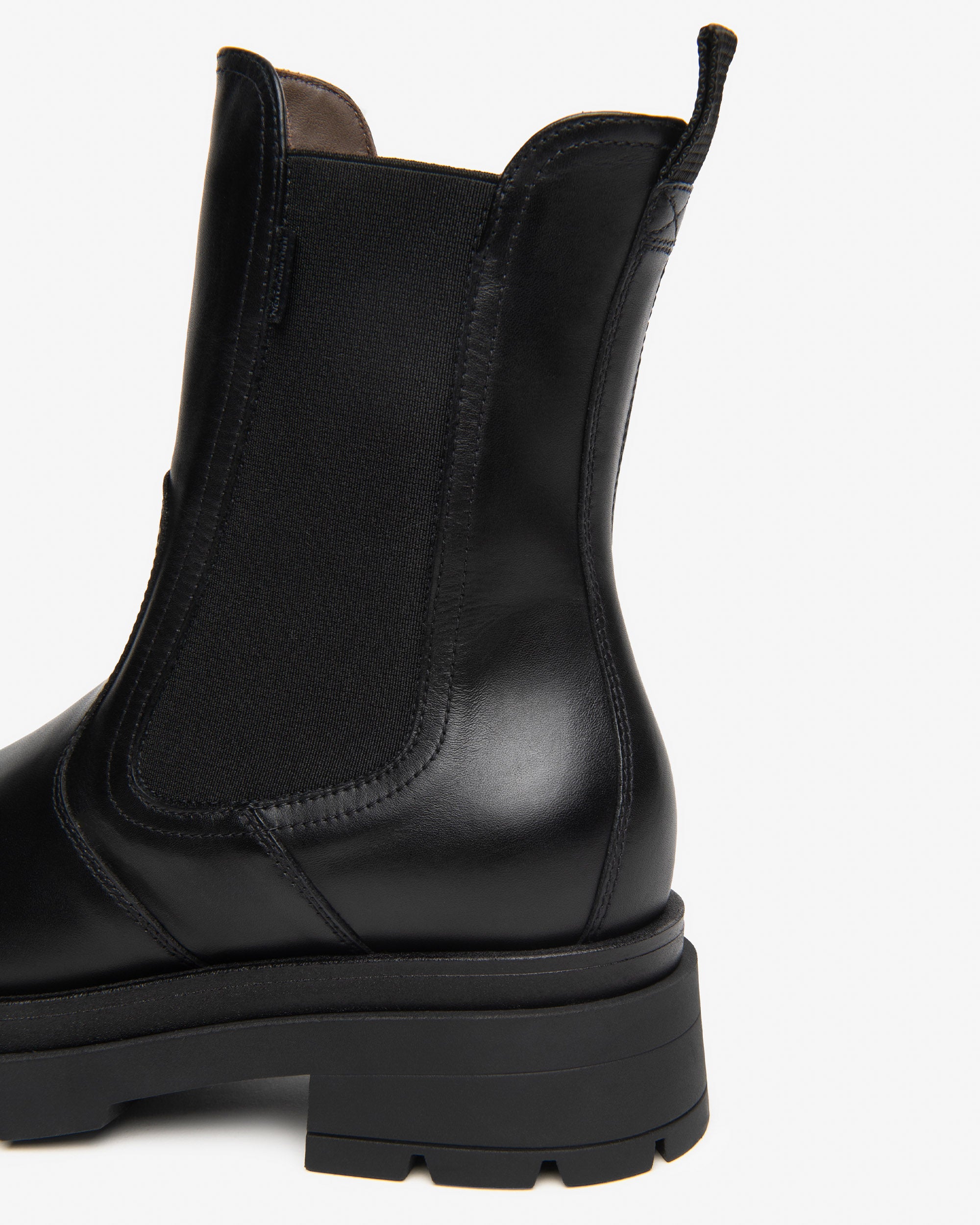 NeroGiardini Bottines Chelsea bottines femme cuir talon 50mm