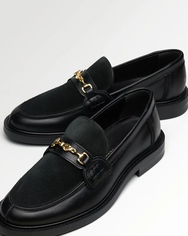 Filling Pieces Loafer Hazy Mocassins Noir Cuir 42