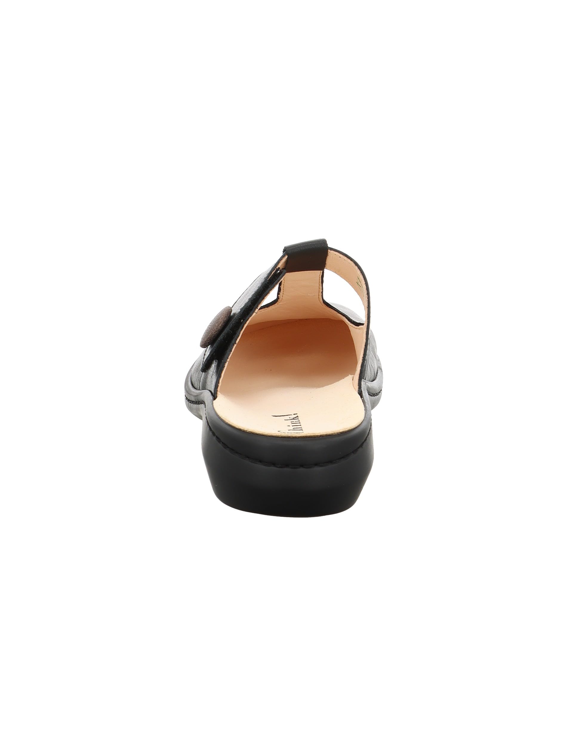 Think Camilla mule femme noir doublure cuir