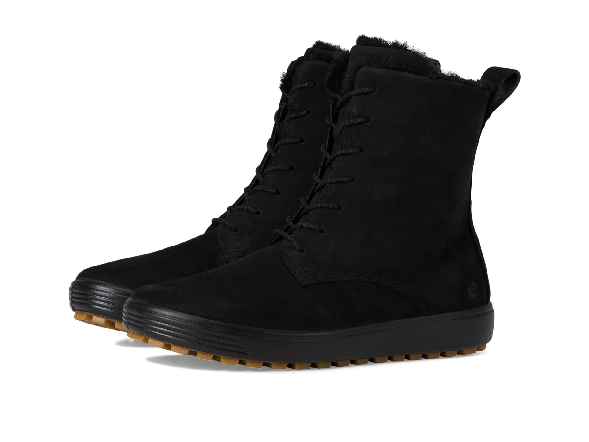 ECCO Soft 7 Tred bottines femme Noir fourrée
