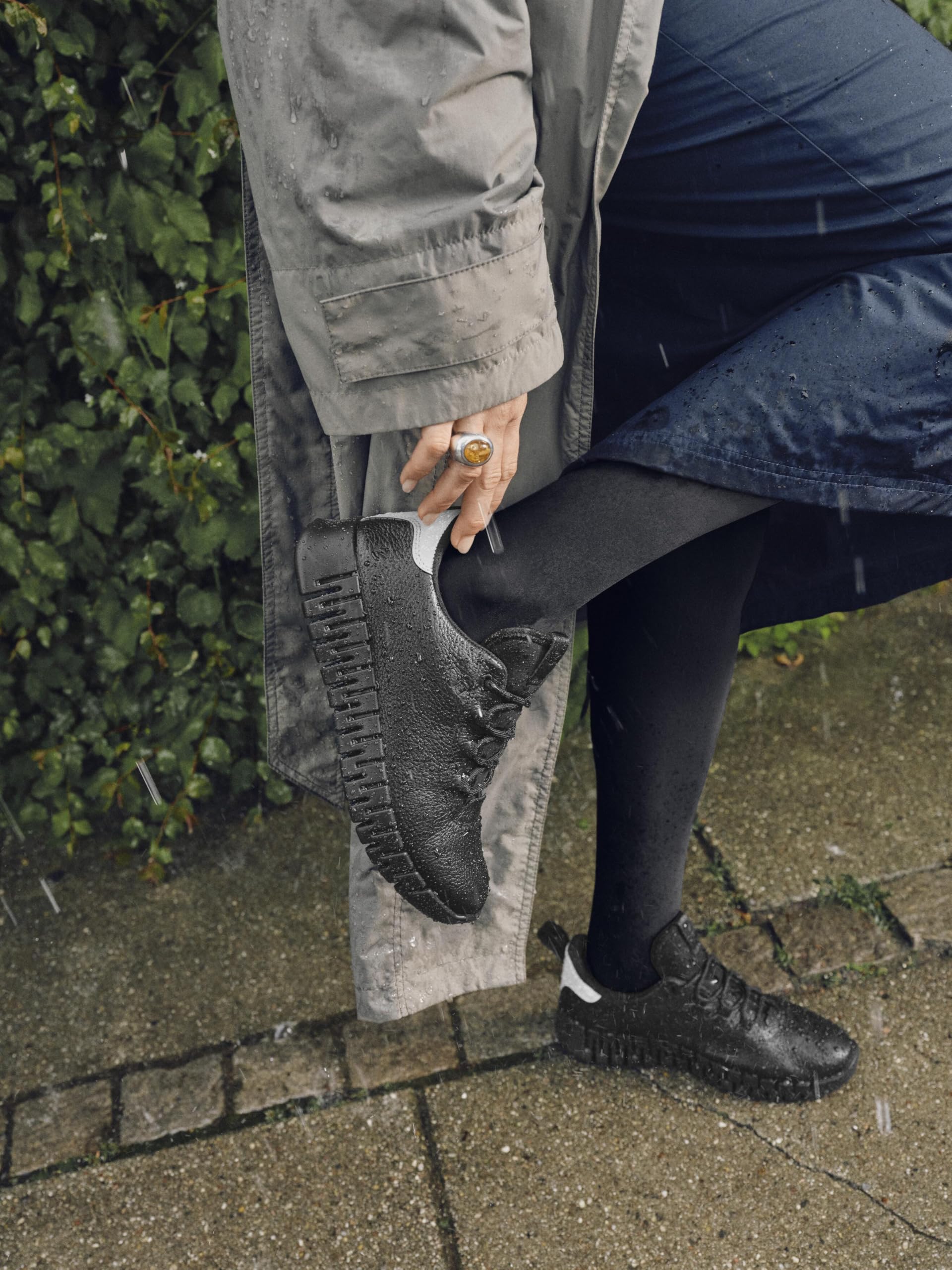 ECCO Gruuv basket marche femme noir gore-tex