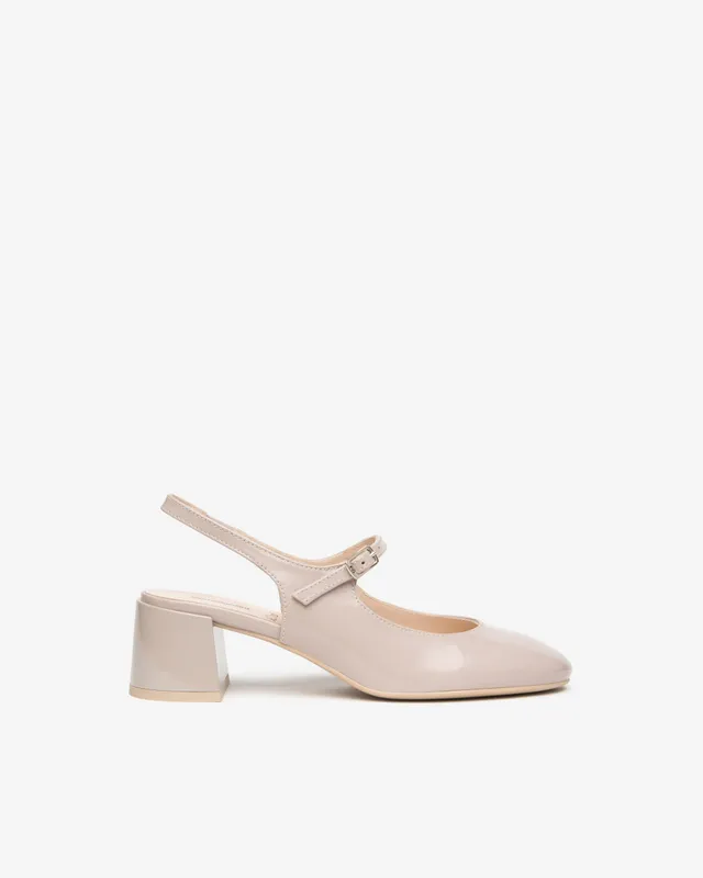 Nerogiardini Slingbacks Femme en Cuir Confort Été