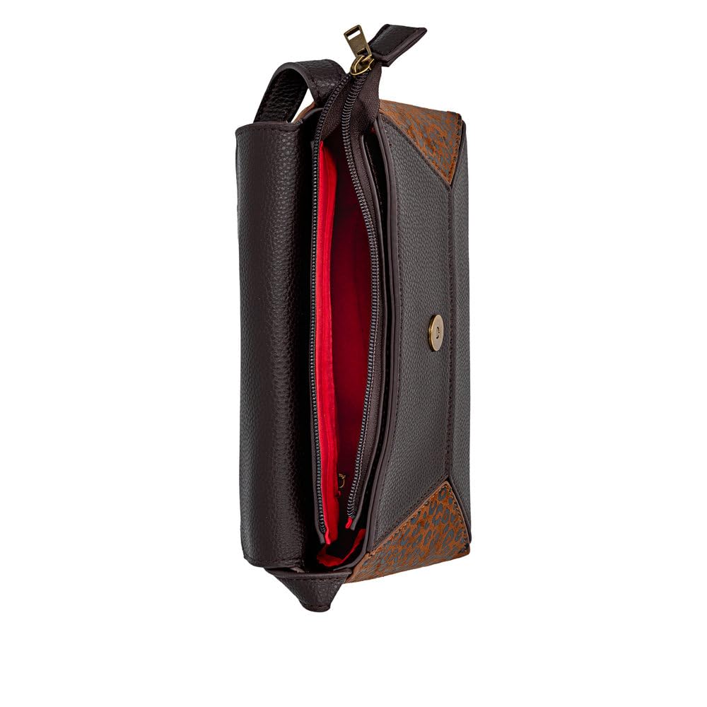 Remonte Q0676 sac bandoulière marron rangement ville