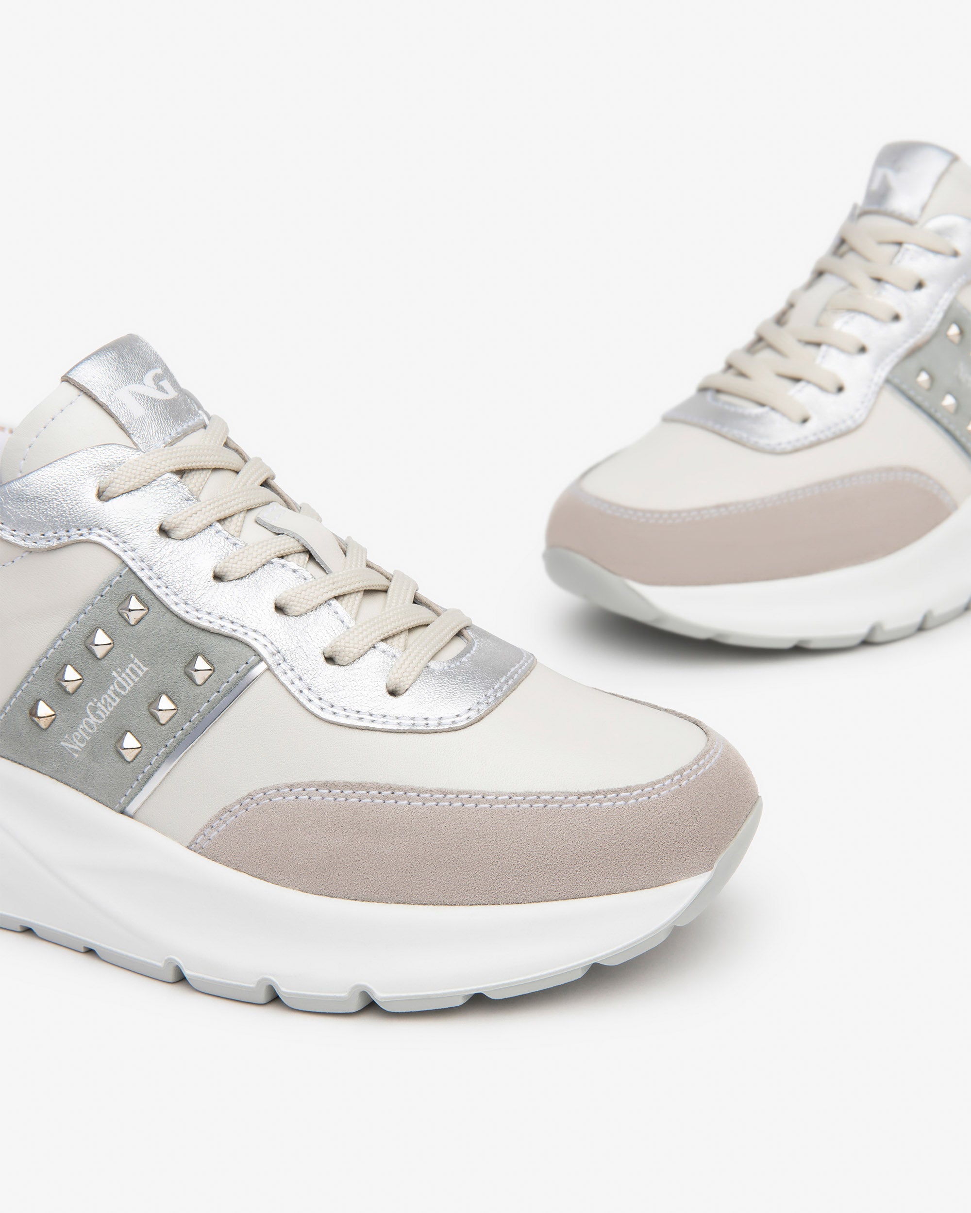NeroGiardini Sneakers Femme Cuir Daim Été 35-41