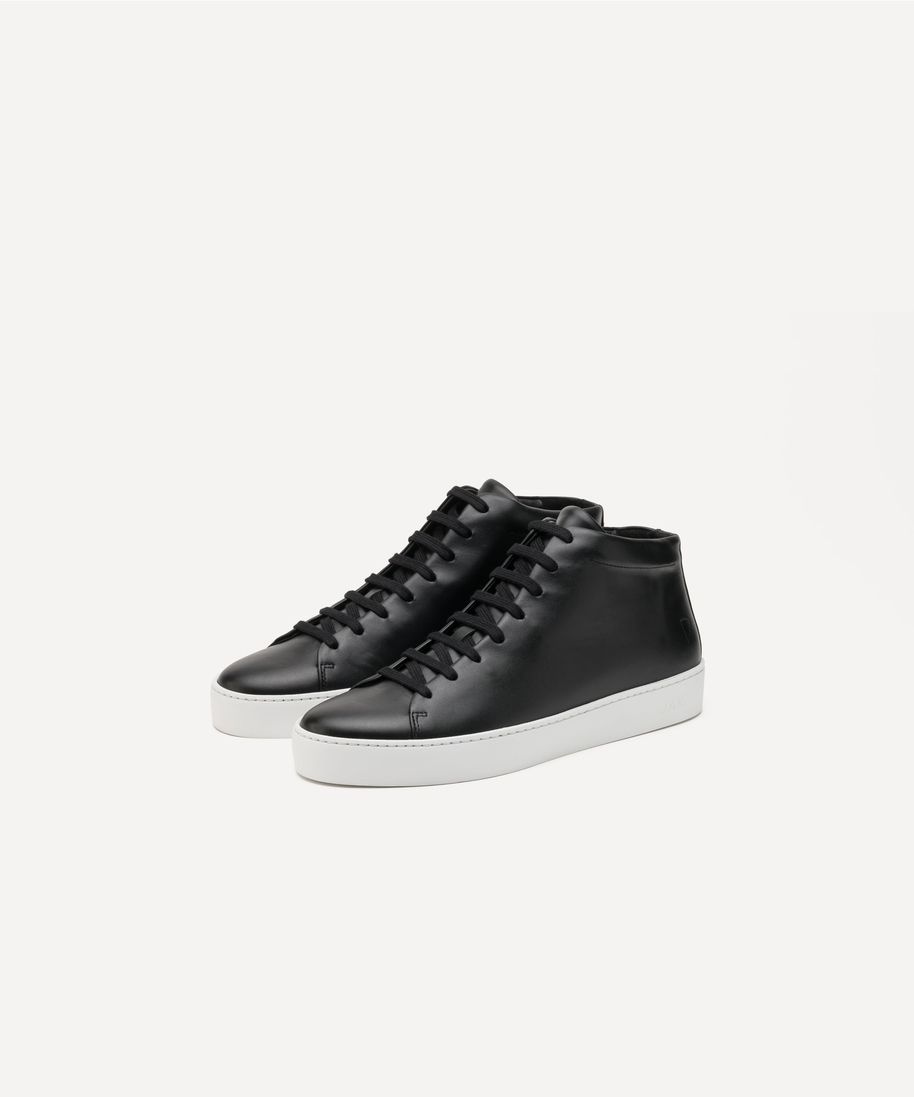 JAK Royal Hi Sneakers Montantes Cuir Noir