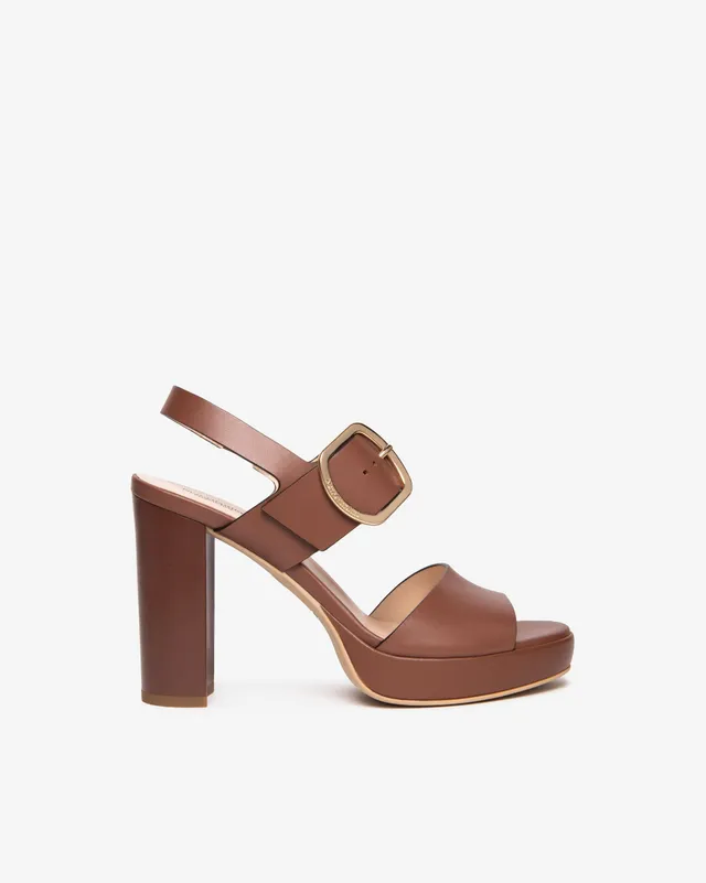NeroGiardini Sandales Cuir Sandale Femme Été Confort