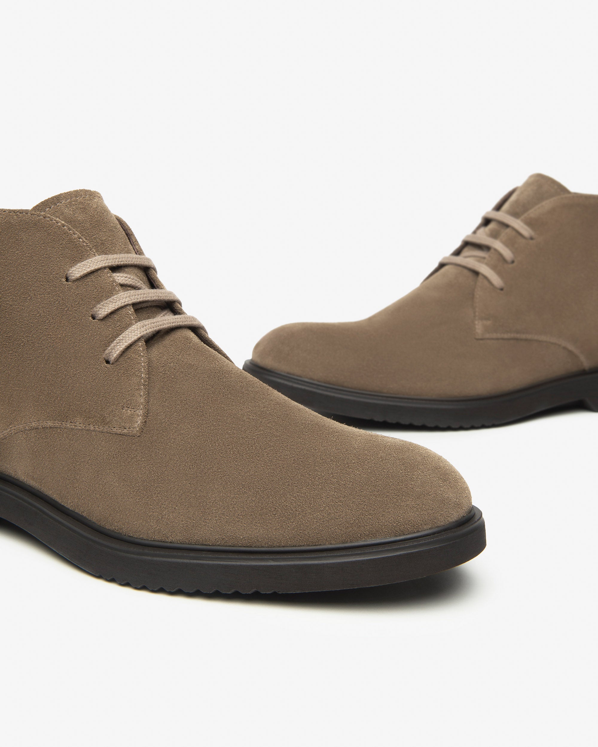 NeroGiardini Bottes Boots Homme Cuir Velours Desert