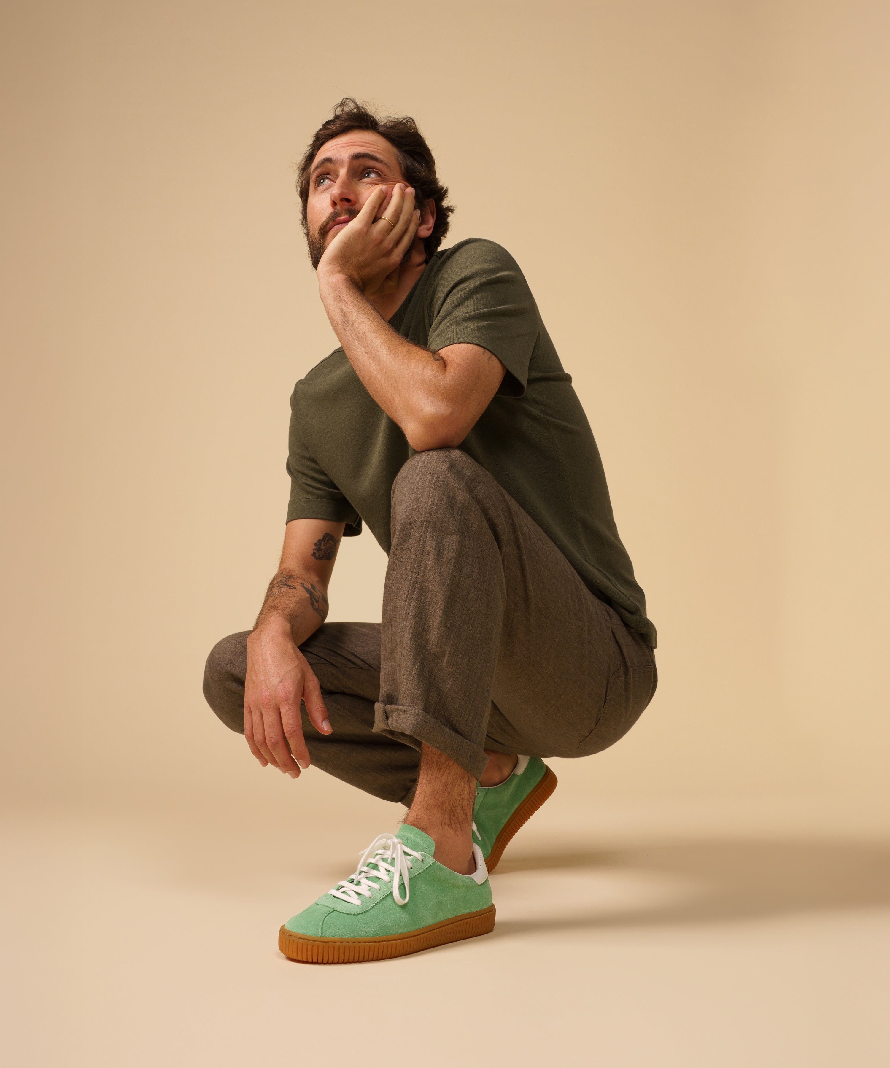 JAK Flow sneakers daim jade mixte 40